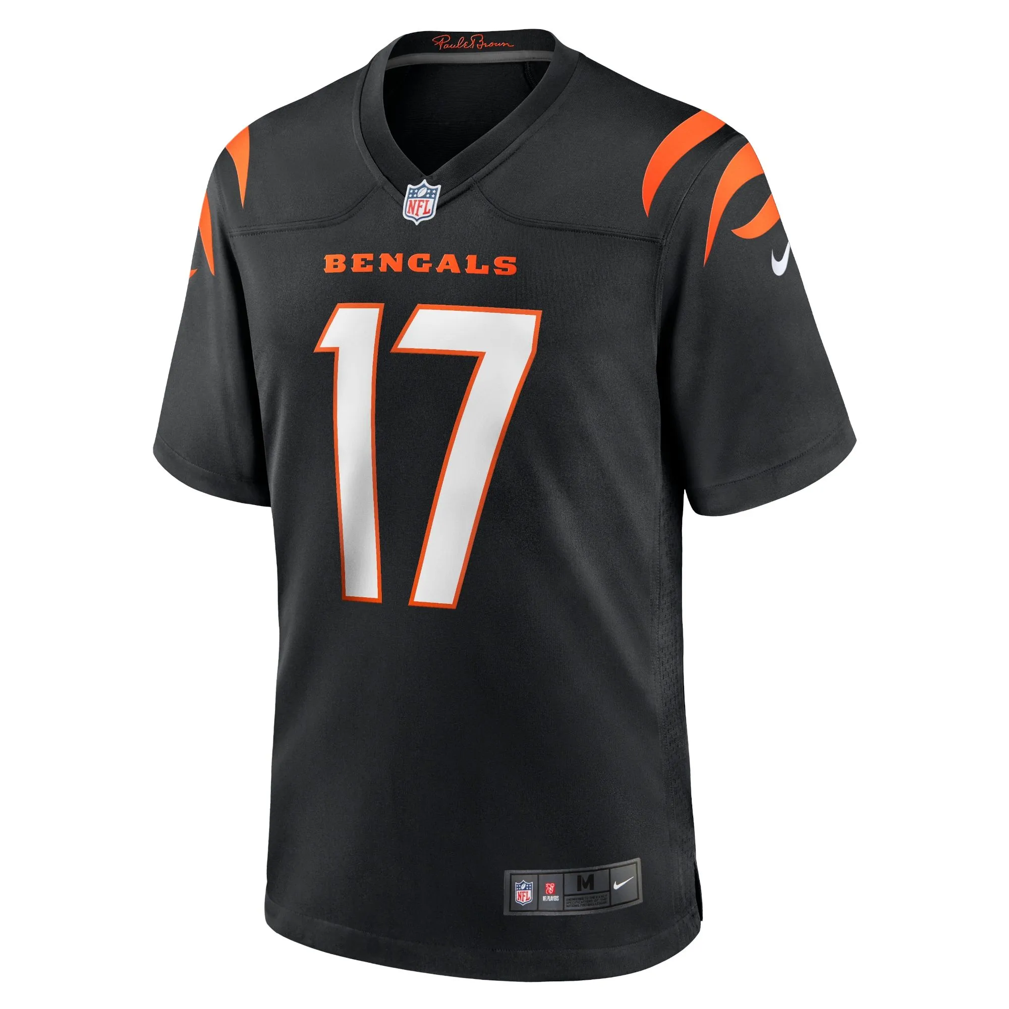 Stanley Morgan Cincinnati Bengals  Player Game Jersey - Black