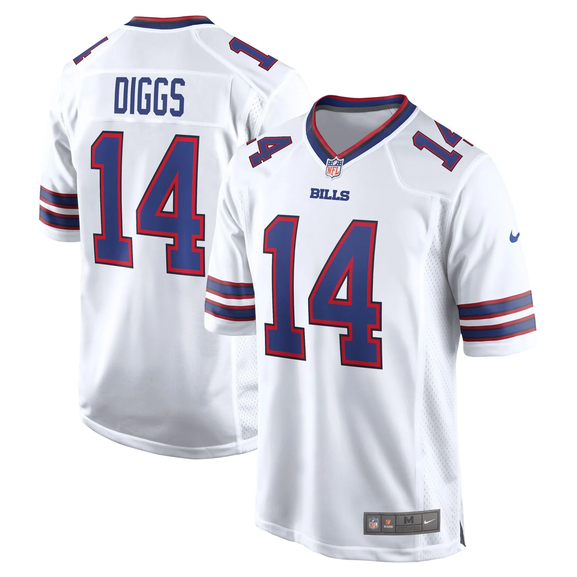 Stefon Diggs Buffalo Bills   Game Jersey - White