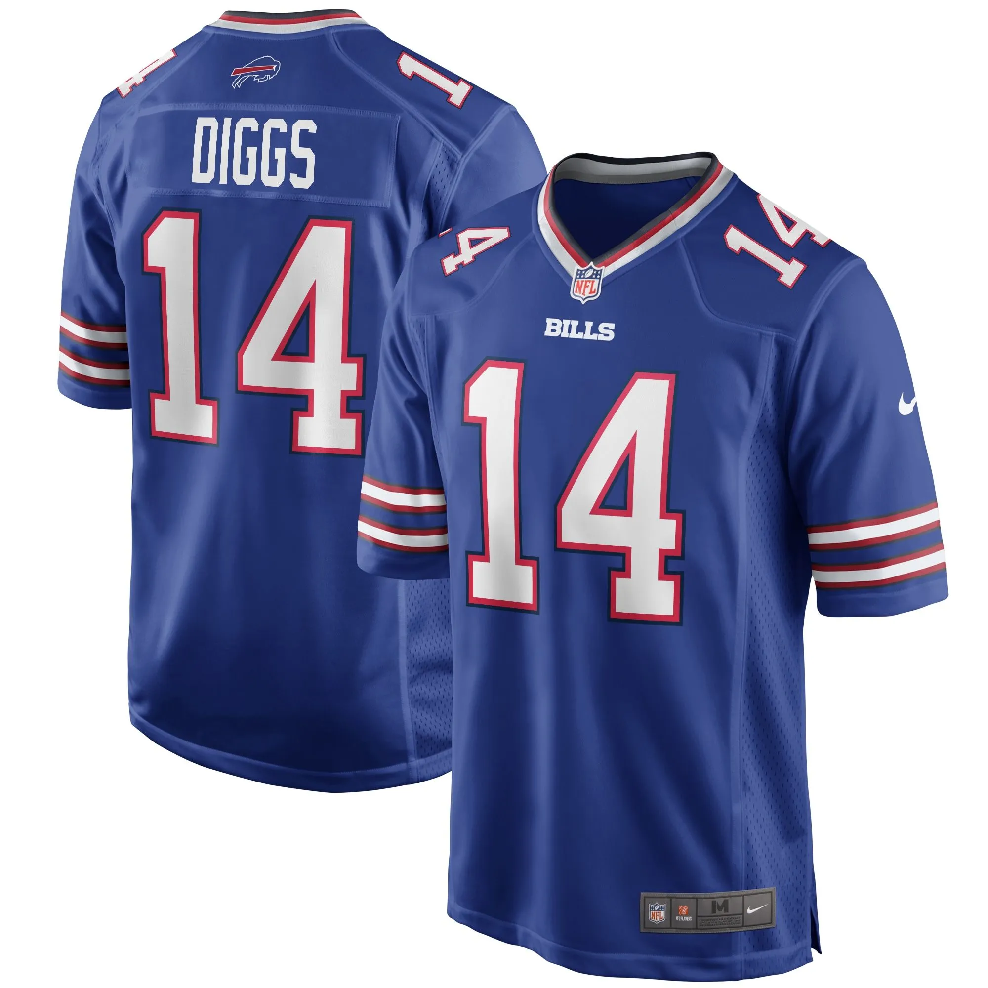 Stefon Diggs Buffalo Bills  Game Player Jersey - Royal