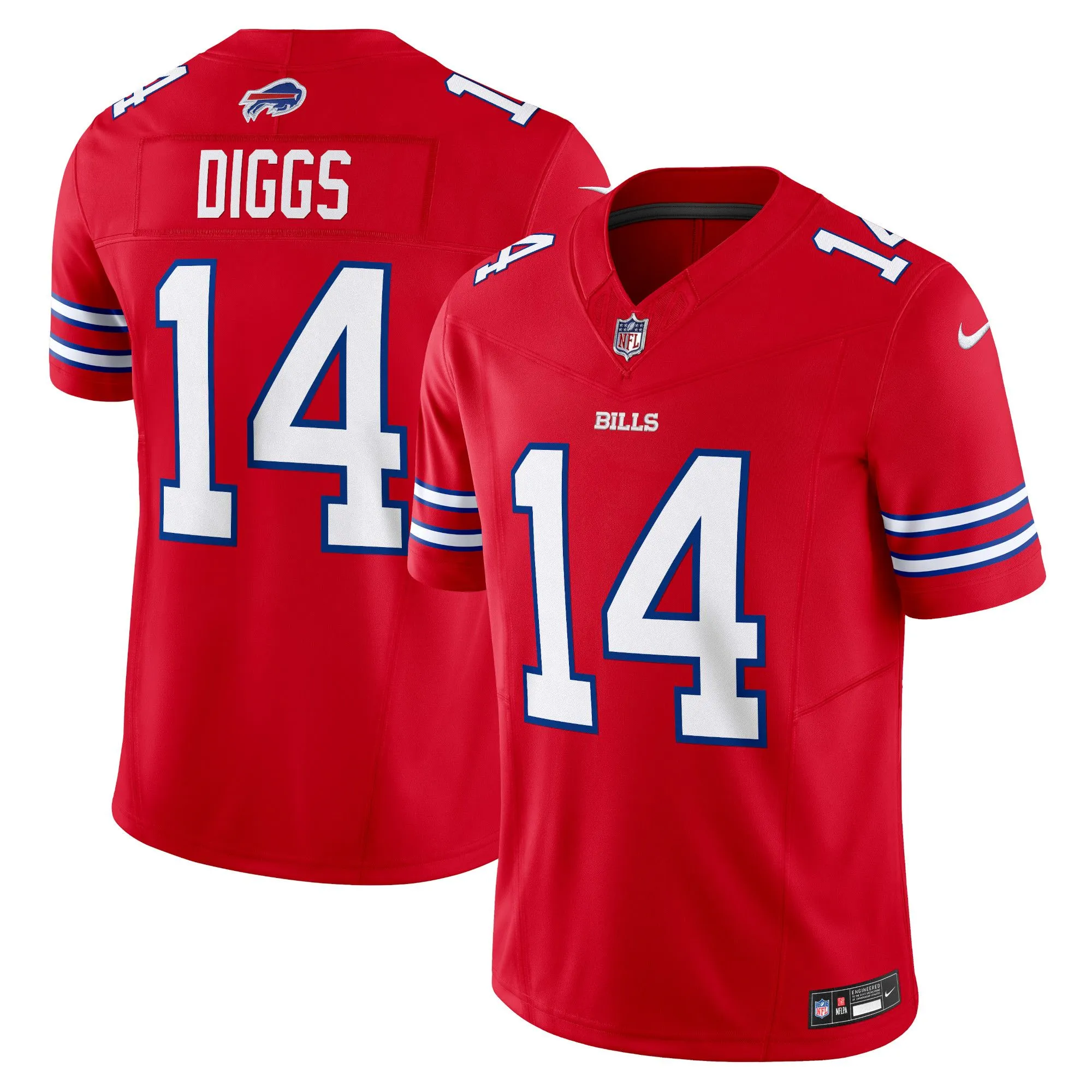 Stefon Diggs Buffalo Bills  Vapor F.U.S.E. Limited Jersey - Red