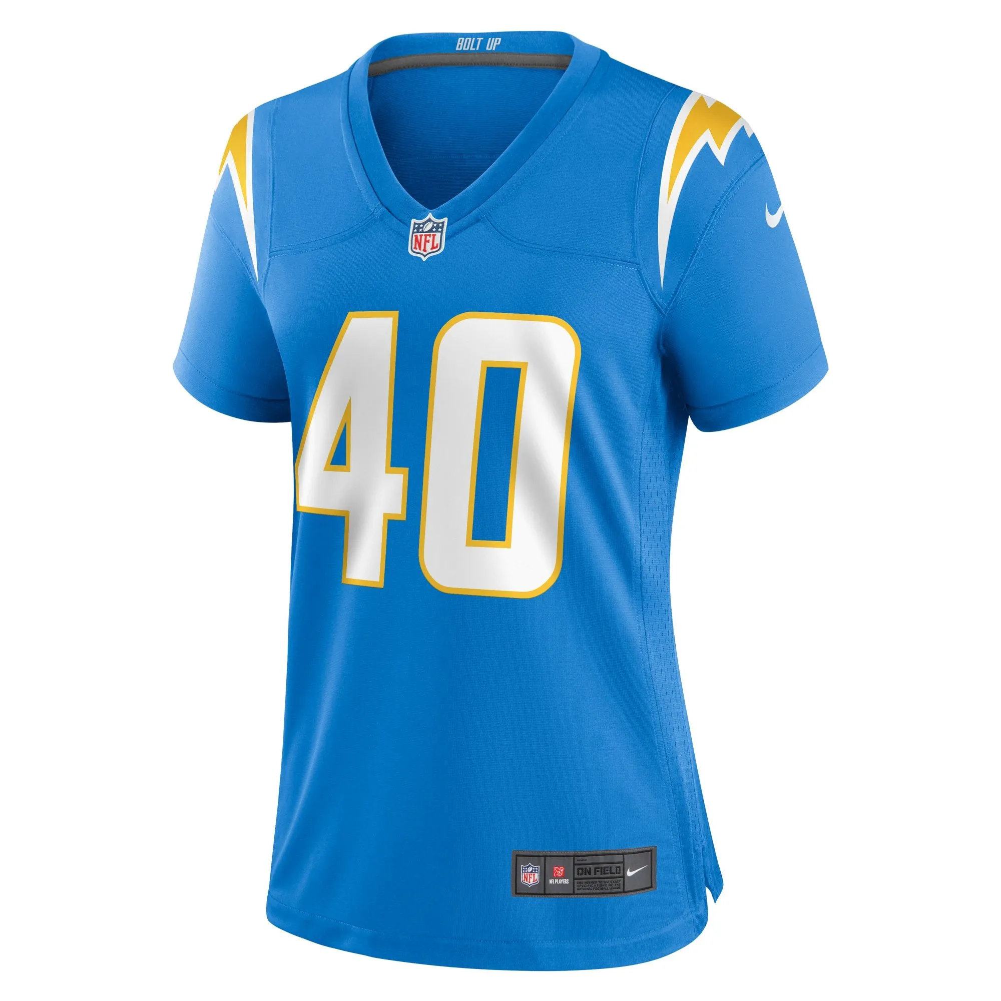 Stephen Anderson Los Angeles Chargers  Women's  Game Jersey -  Powder Blue