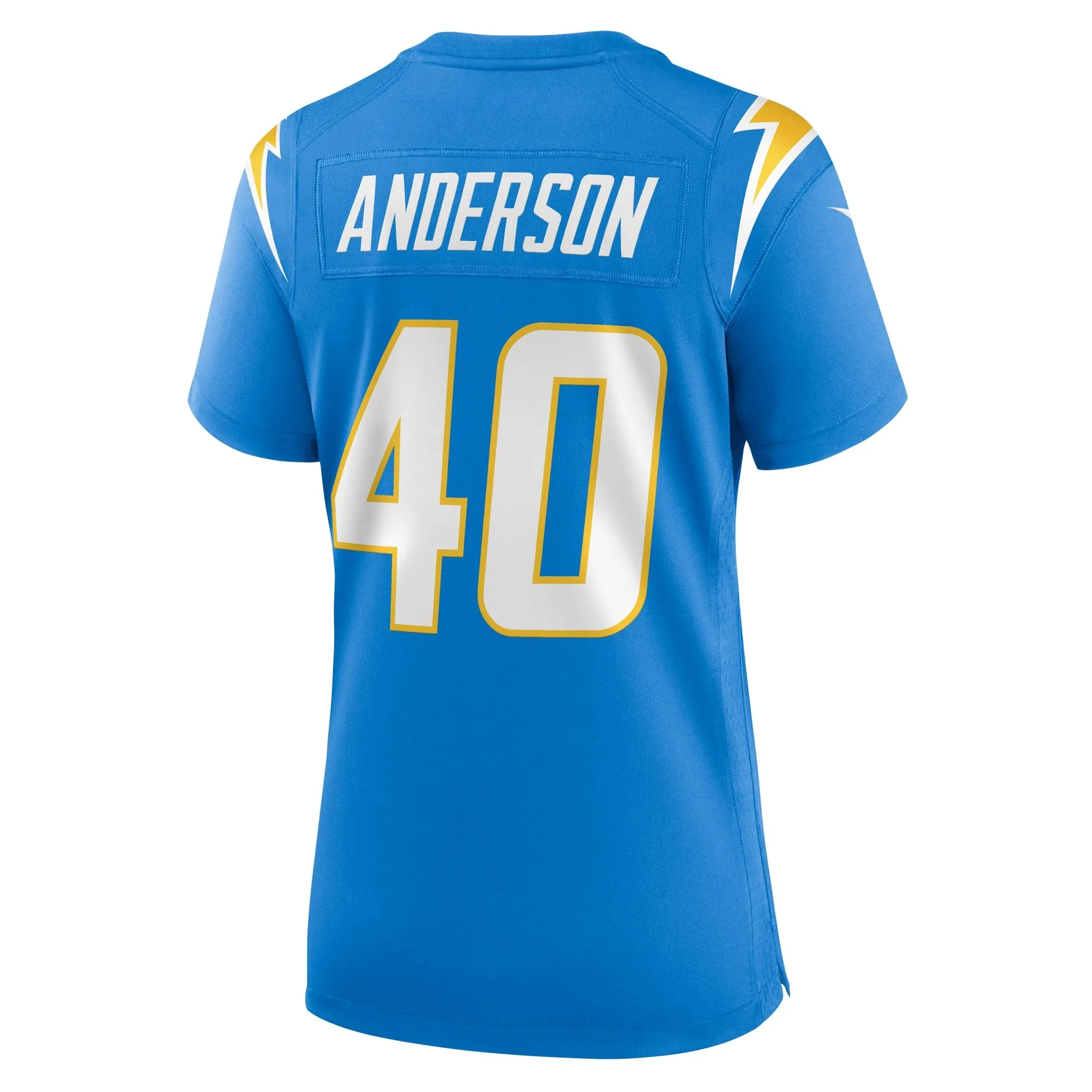 Stephen Anderson Los Angeles Chargers  Women's  Game Jersey -  Powder Blue