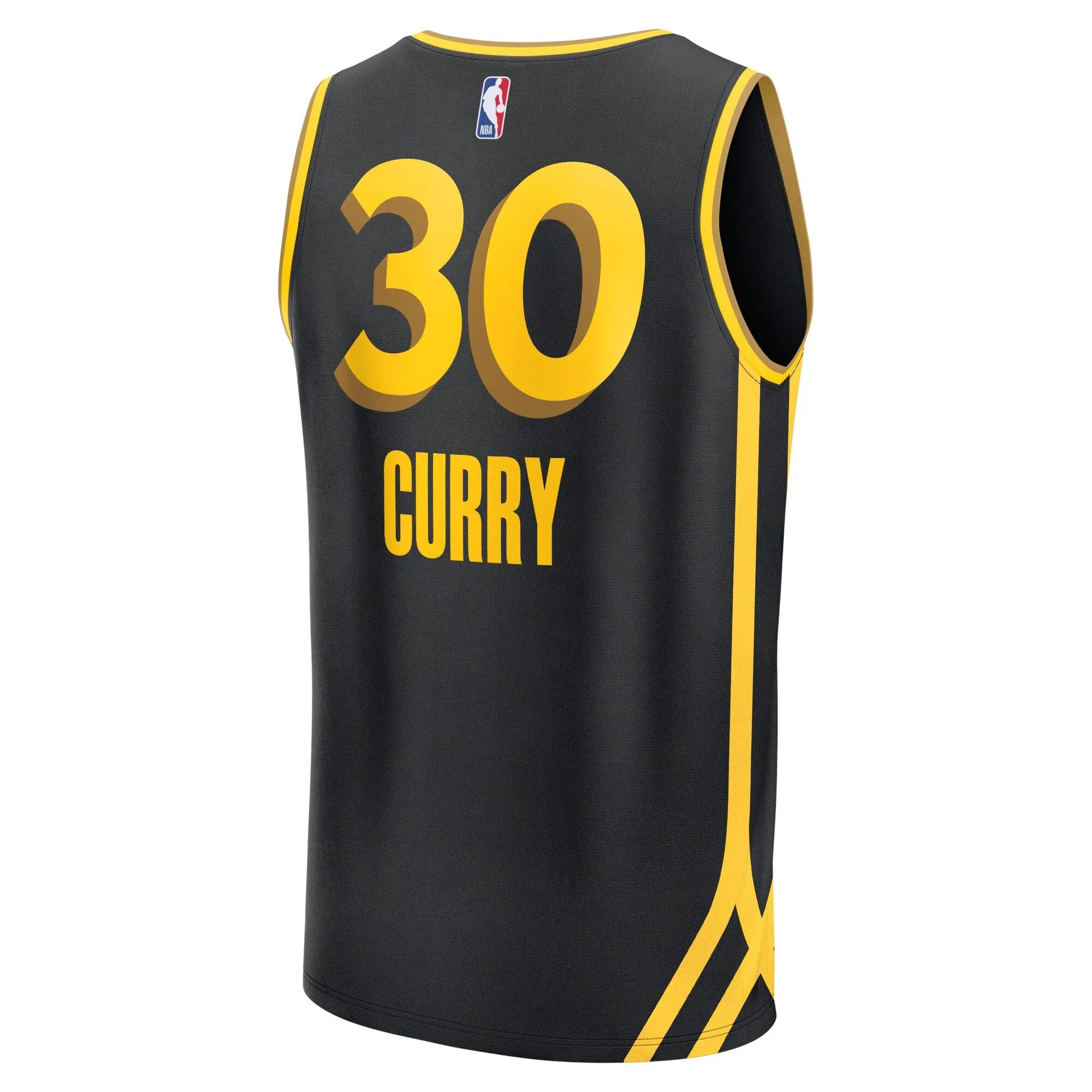 Stephen Curry Golden State Warriors Fanatics Branded Fast Break Jersey - Black - City Edition