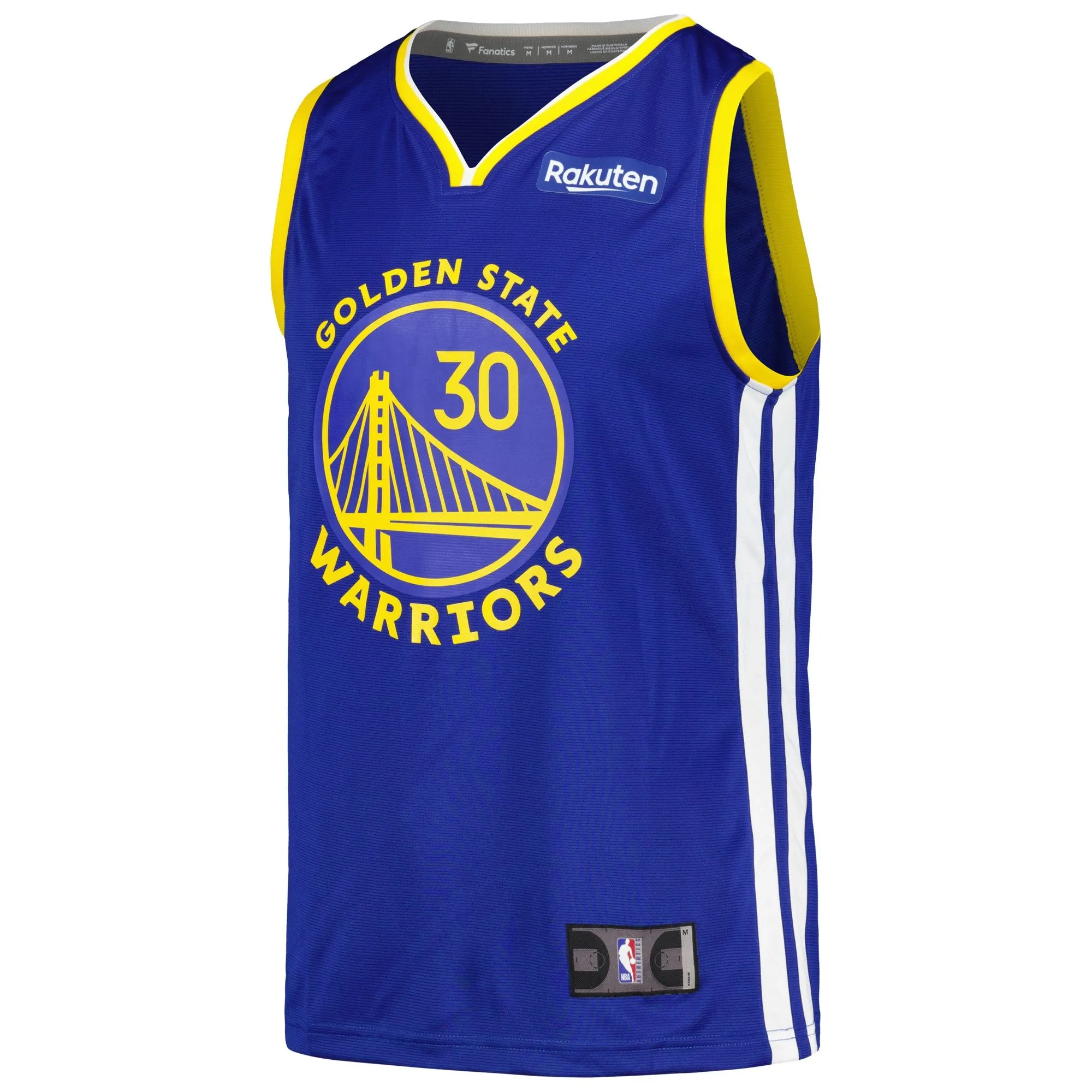 Stephen Curry Golden State Warriors Fanatics Branded Fast Break Player Badge Jersey - Royal