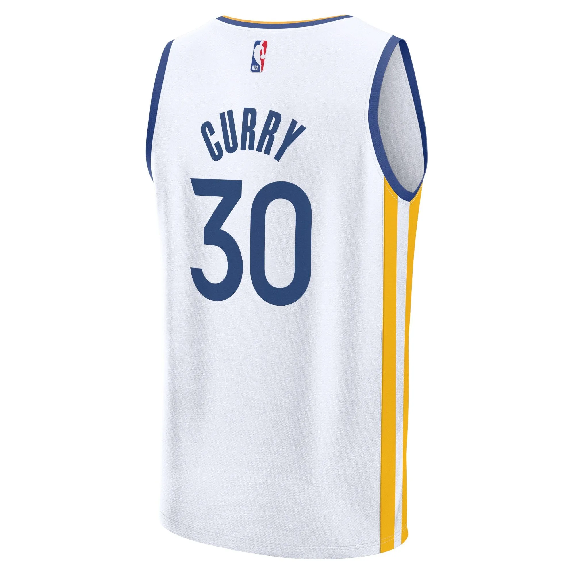 Stephen Curry Golden State Warriors Fanatics Branded Fast Break Replica Player Jersey - Association Edition - White