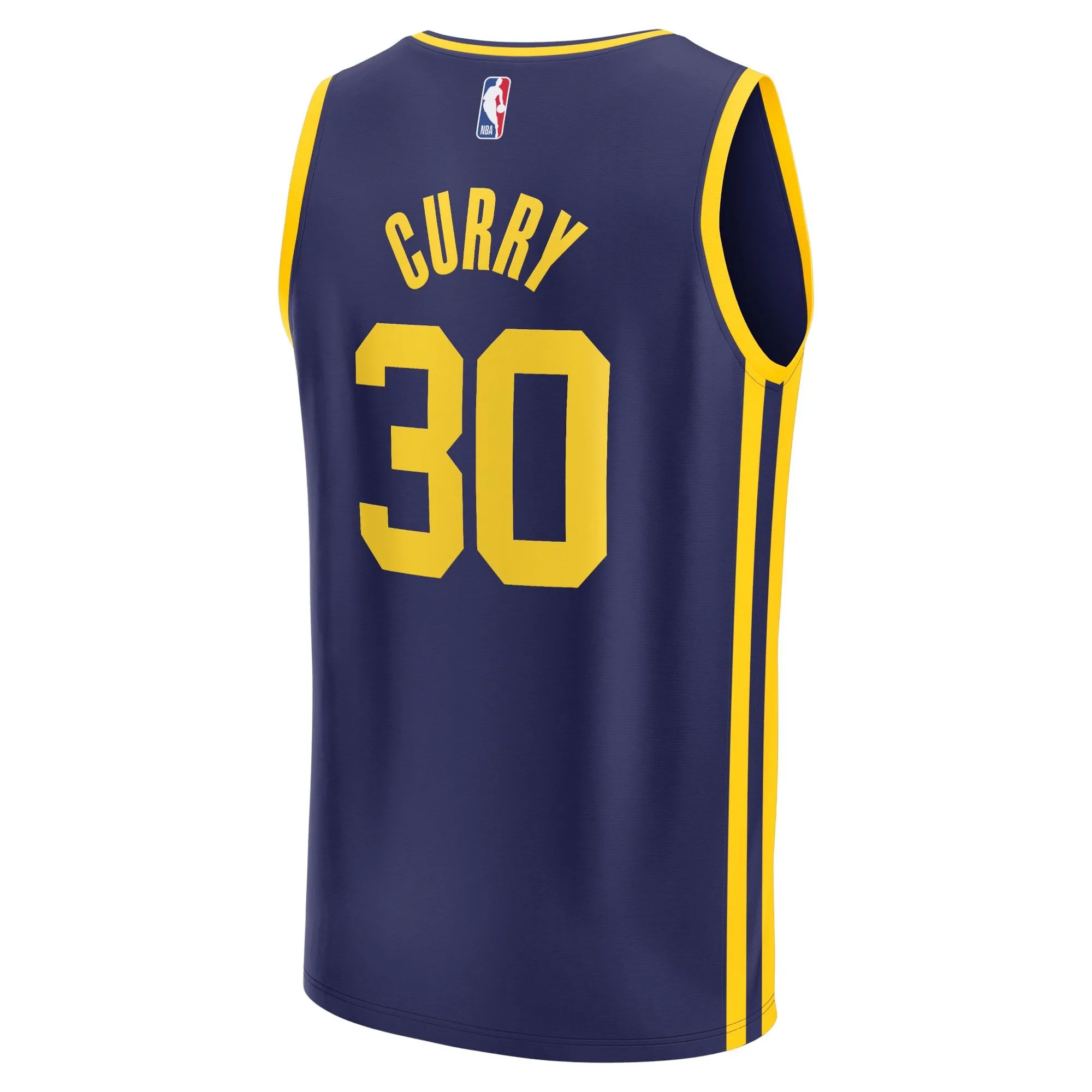 Stephen Curry Golden State Warriors Fanatics Branded Fast Break Replica Player Jersey - Statement Edition - Navy