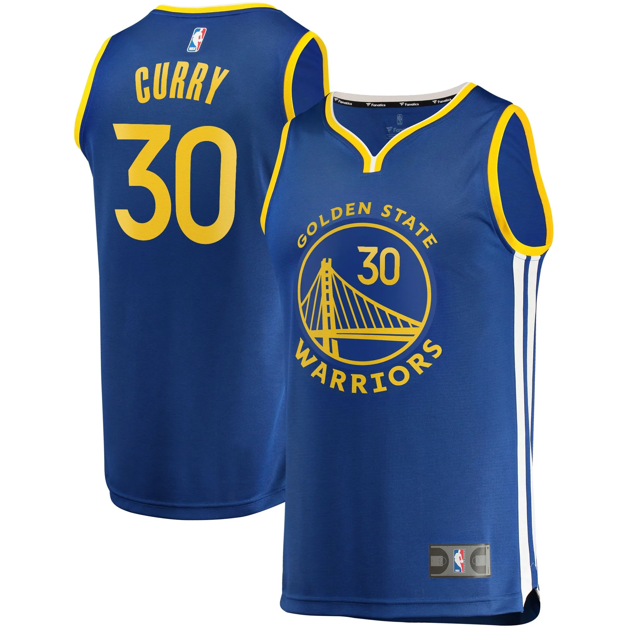 Stephen Curry Golden State Warriors Fanatics Branded Youth Fast Break Player Replica Jersey - Icon Edition - Royal