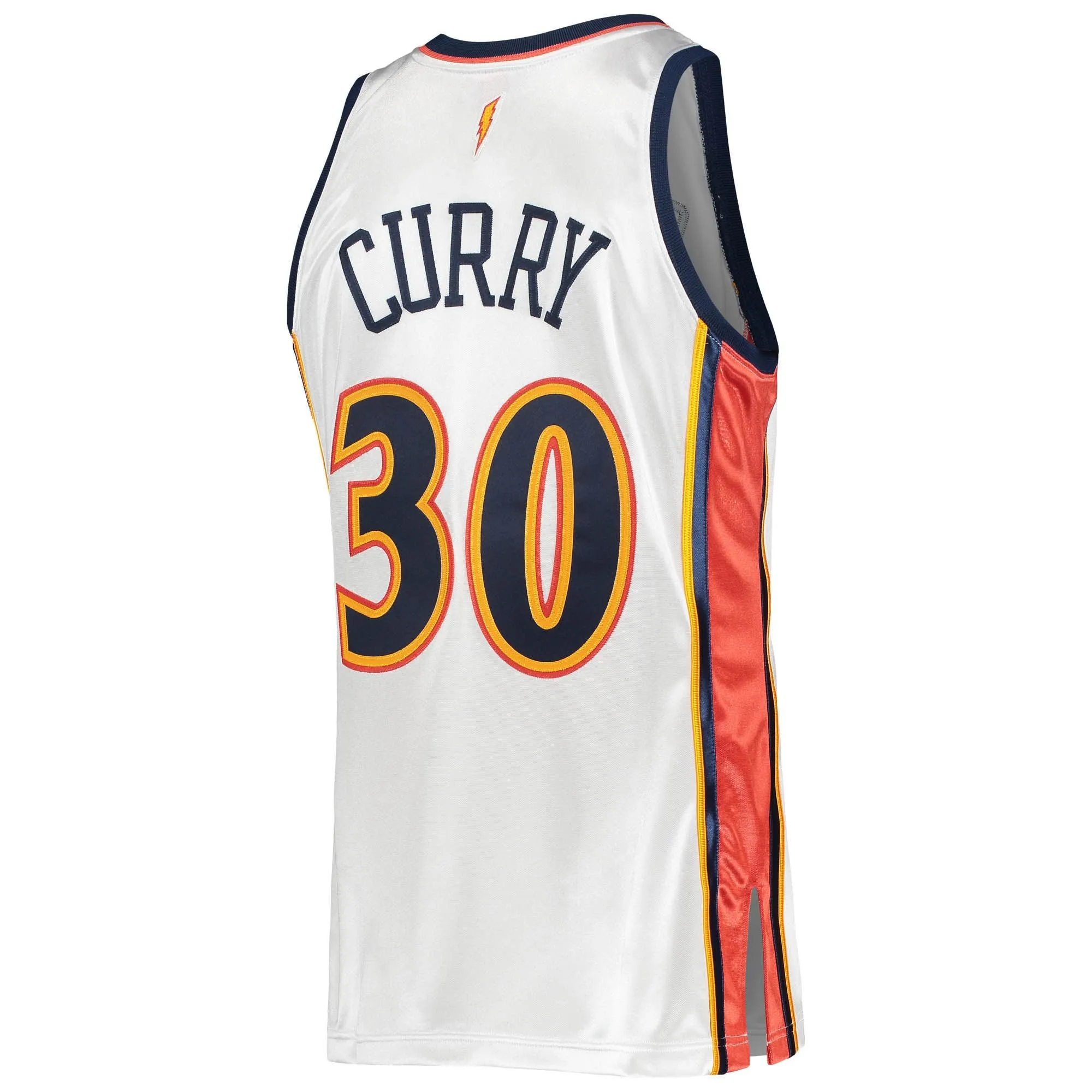 Stephen Curry Golden State Warriors Mitchell & Ness 2009/10 Hardwood Classics  Jersey - White