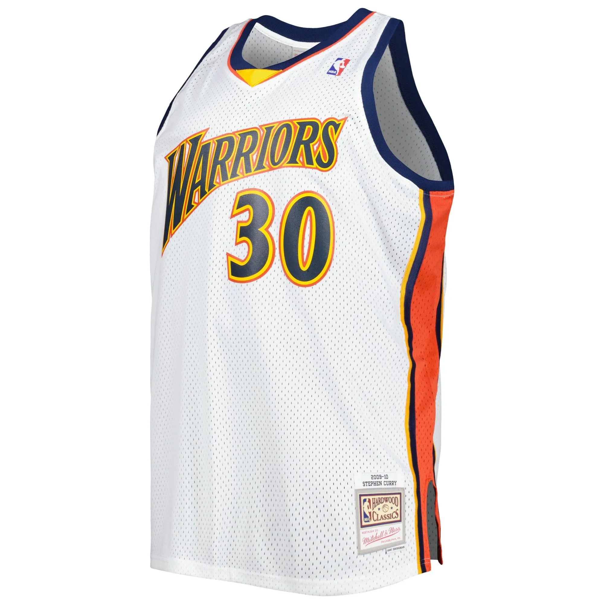 Stephen Curry Golden State Warriors Mitchell & Ness Big & Tall Hardwood Classics 2008/09 Swingman Jersey - White