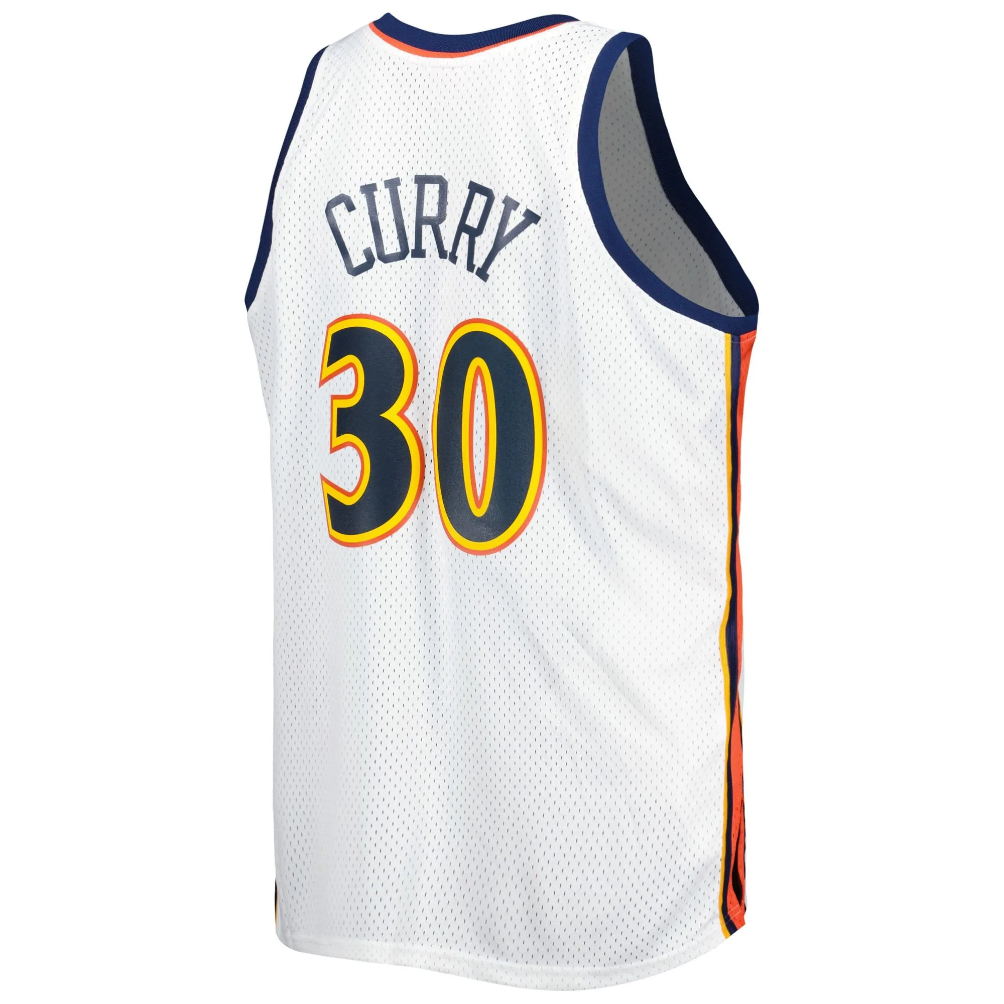 Stephen Curry Golden State Warriors Mitchell & Ness Big & Tall Hardwood Classics 2008/09 Swingman Jersey - White