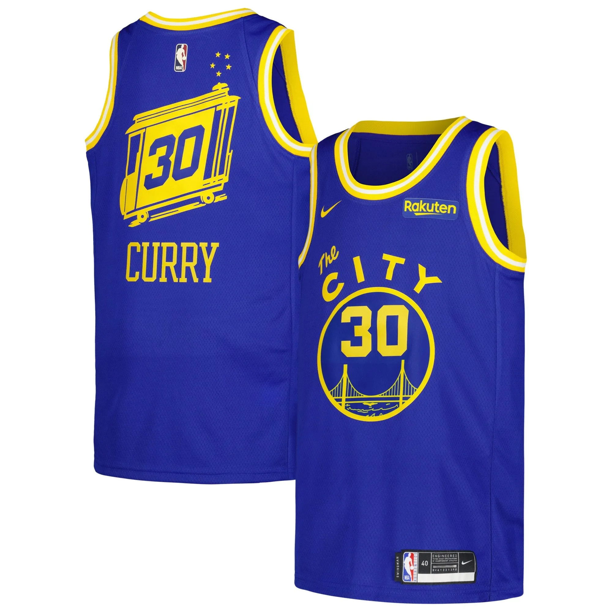 Stephen Curry Golden State Warriors  Swingman Player Jersey - Classic Edition - Royal