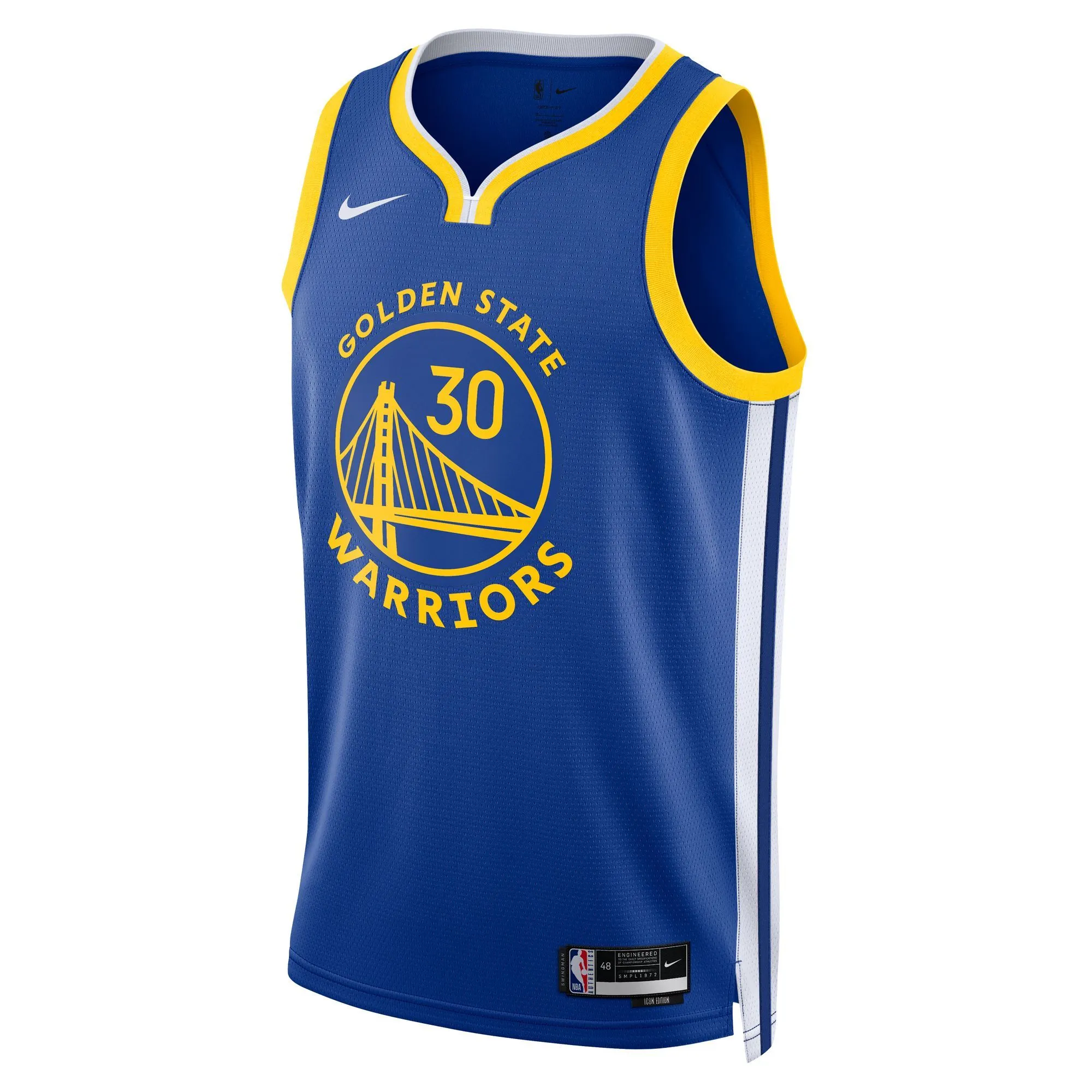 Stephen Curry Golden State Warriors  Unisex Swingman Jersey - Icon Edition - Royal