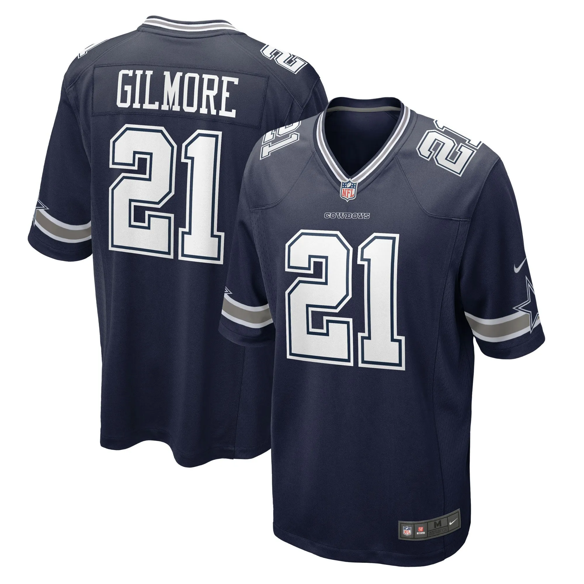 Stephon Gilmore Dallas Cowboys   Game Jersey - Navy