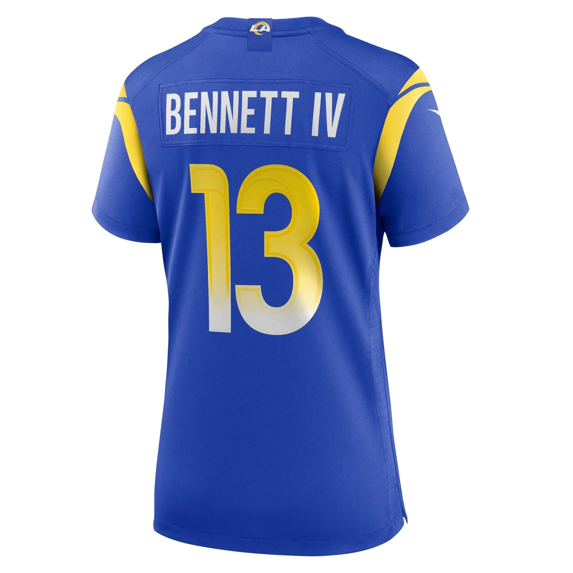 Stetson Bennett Los Angeles Rams  Women's Team Game Jersey - Royal