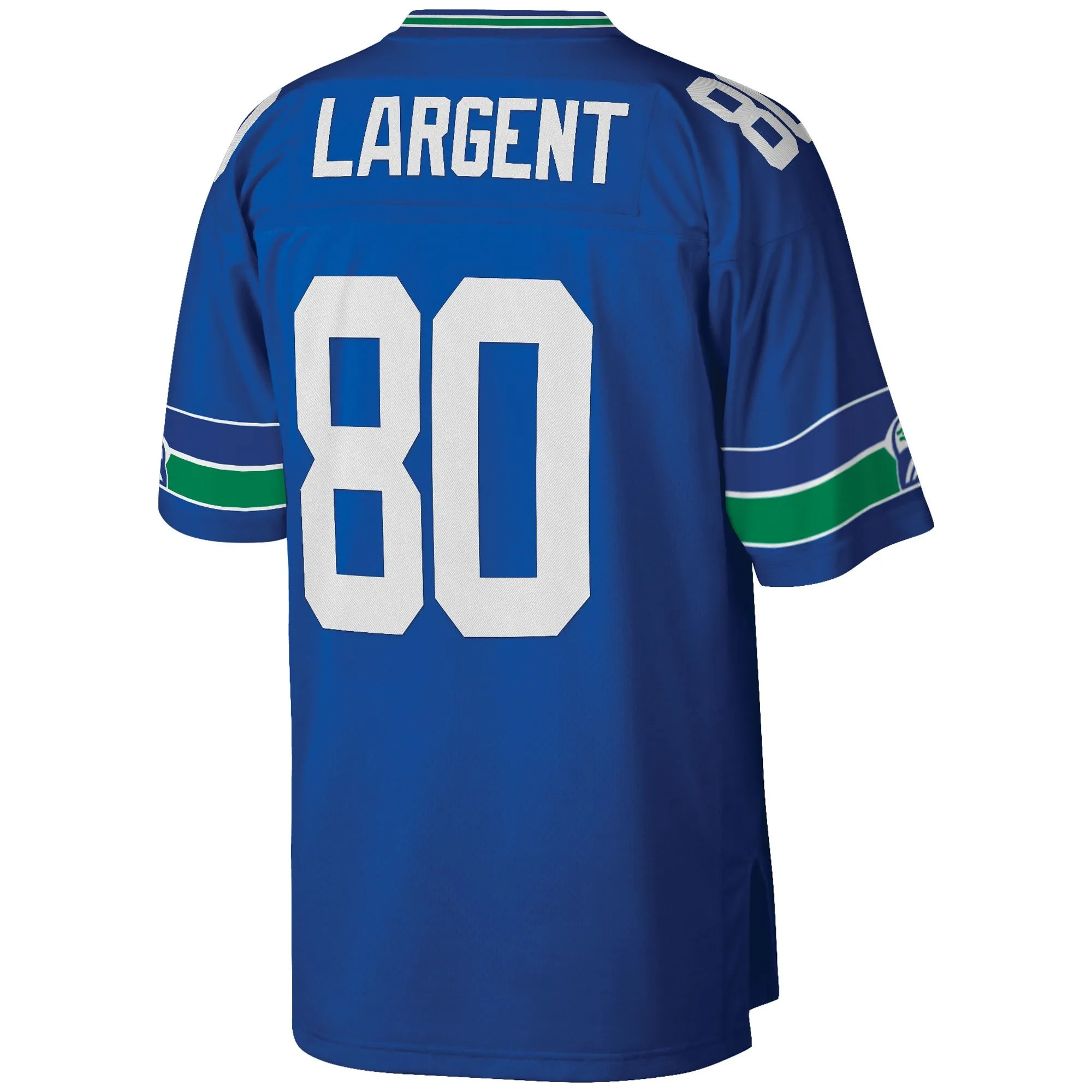 Steve Largent Seattle Seahawks Mitchell & Ness Big & Tall 1985 Retired Player Replica Jersey - Royal