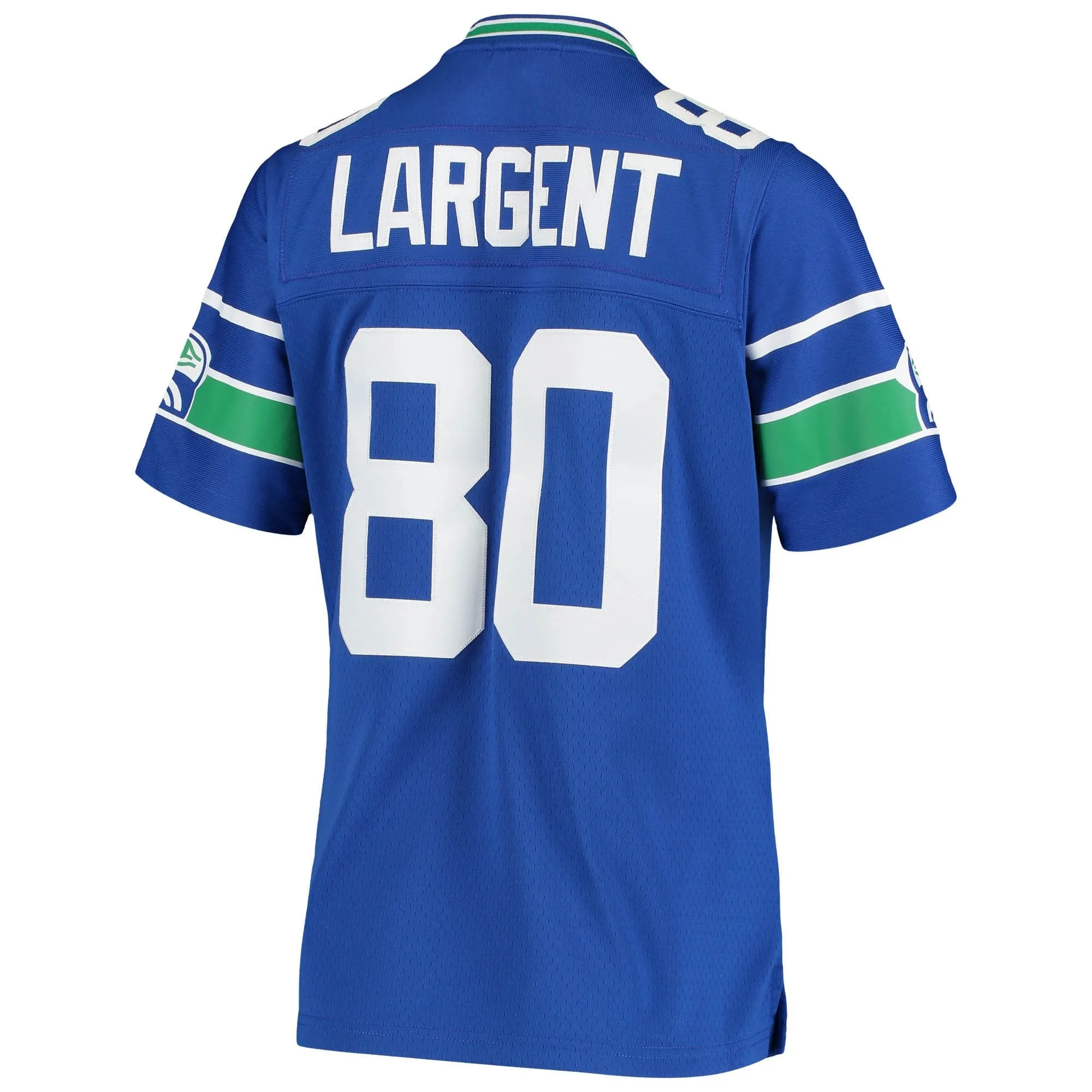 Steve Largent Seattle Seahawks Mitchell & Ness Women's 1985 Legacy Replica Jersey - Royal