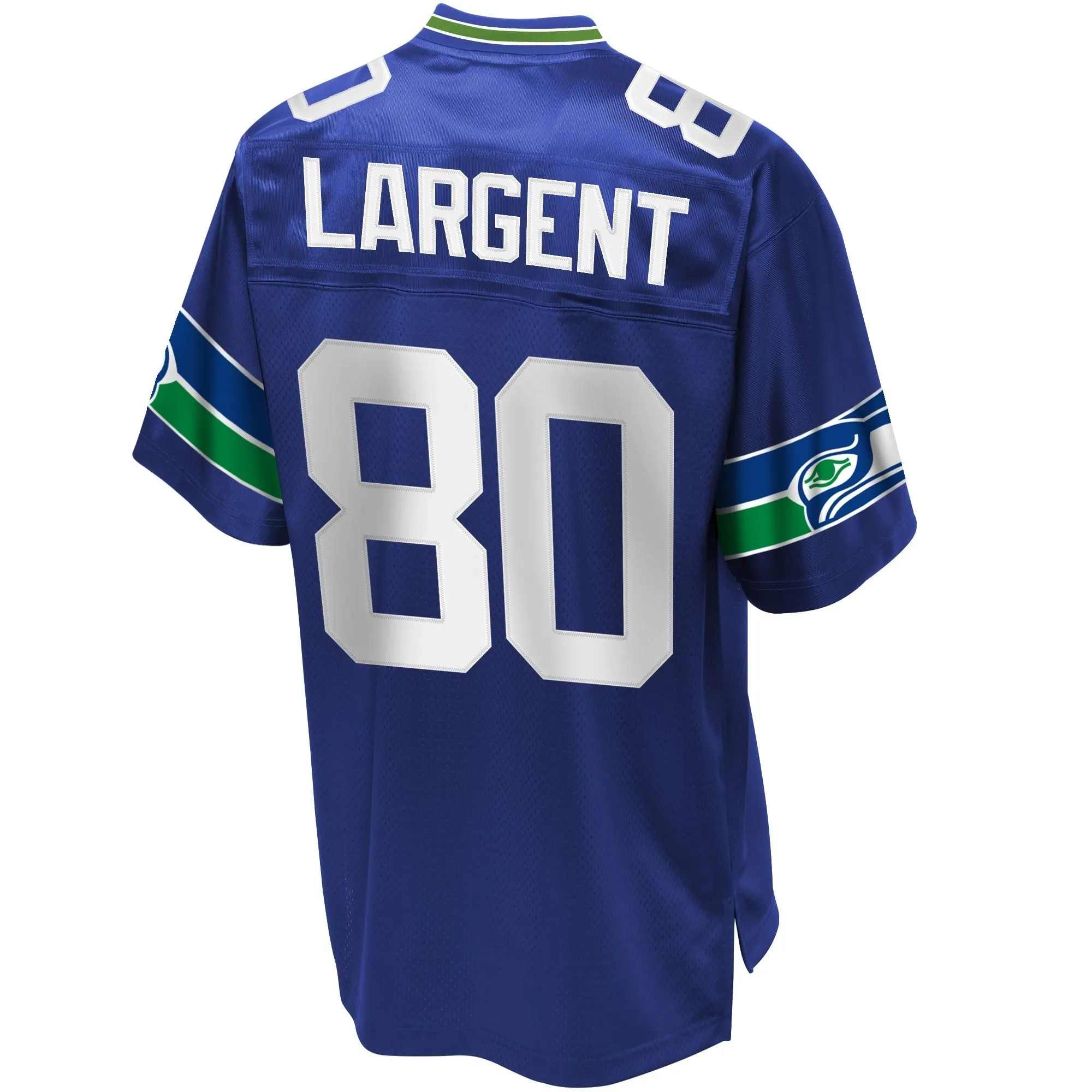 Steve Largent Seattle Seahawks NFL Pro Line Retired Player Replica Jersey - College Navy