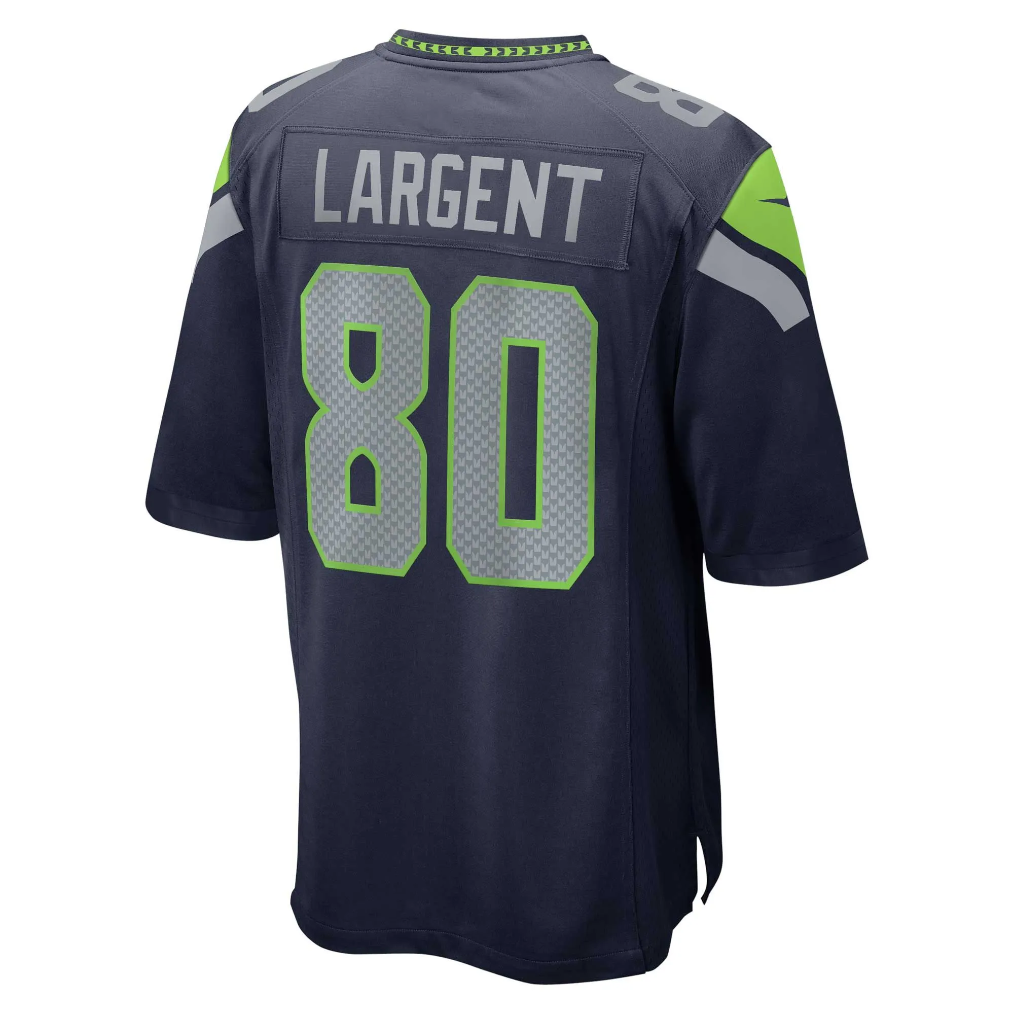 Steve Largent Seattle Seahawks  Retired Player Game Jersey - College Navy