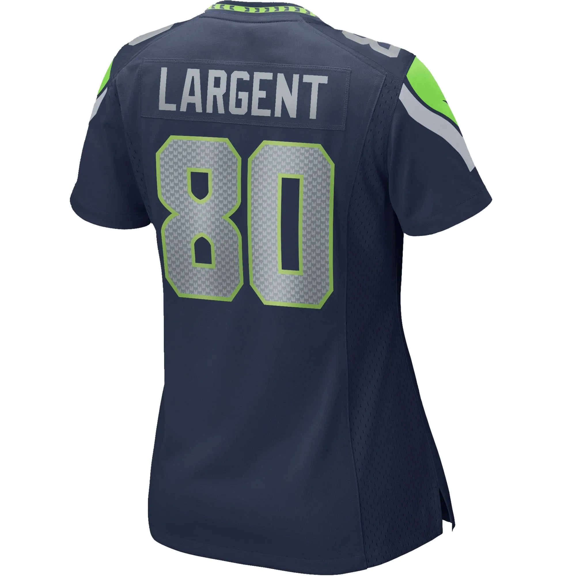 Steve Largent Seattle Seahawks  Women's Game Retired Player Jersey - College Navy