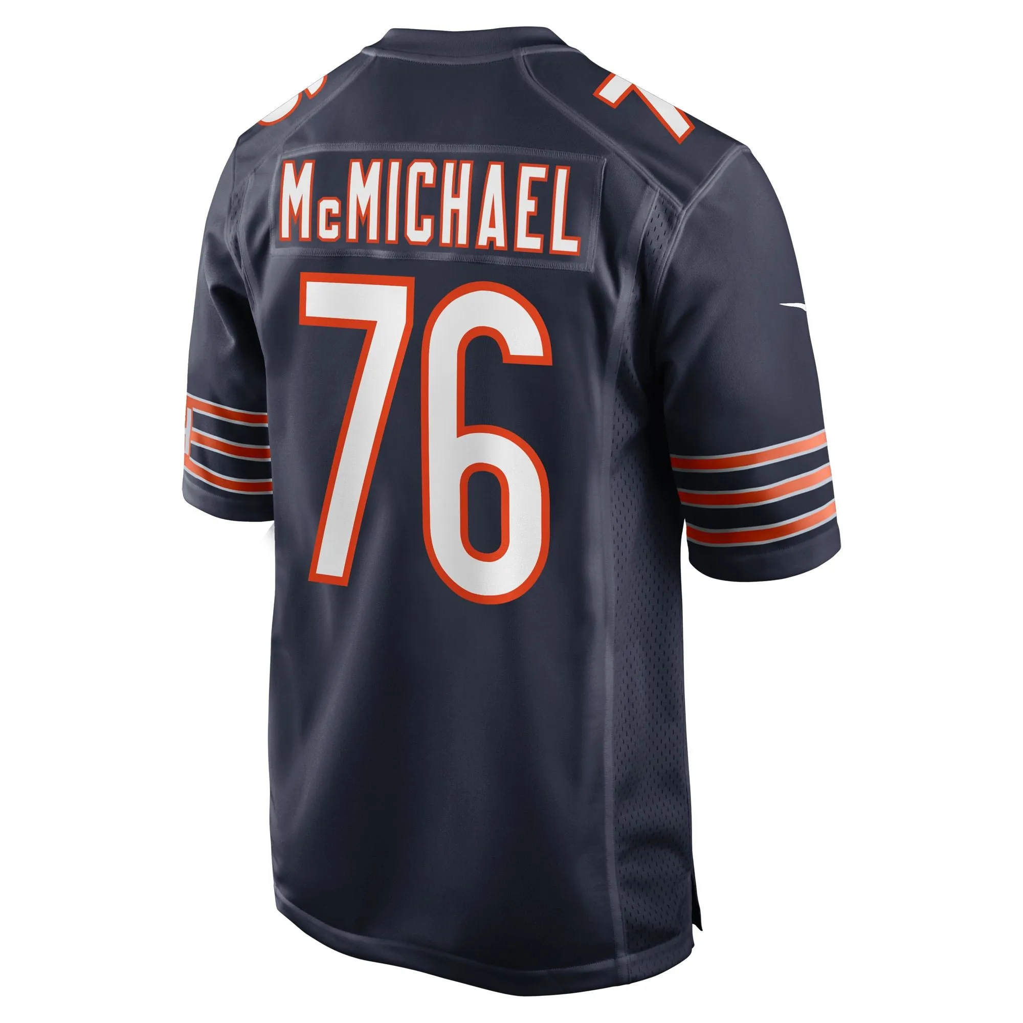 Steve McMichael Chicago Bears   Retired Player Game Jersey -  Navy