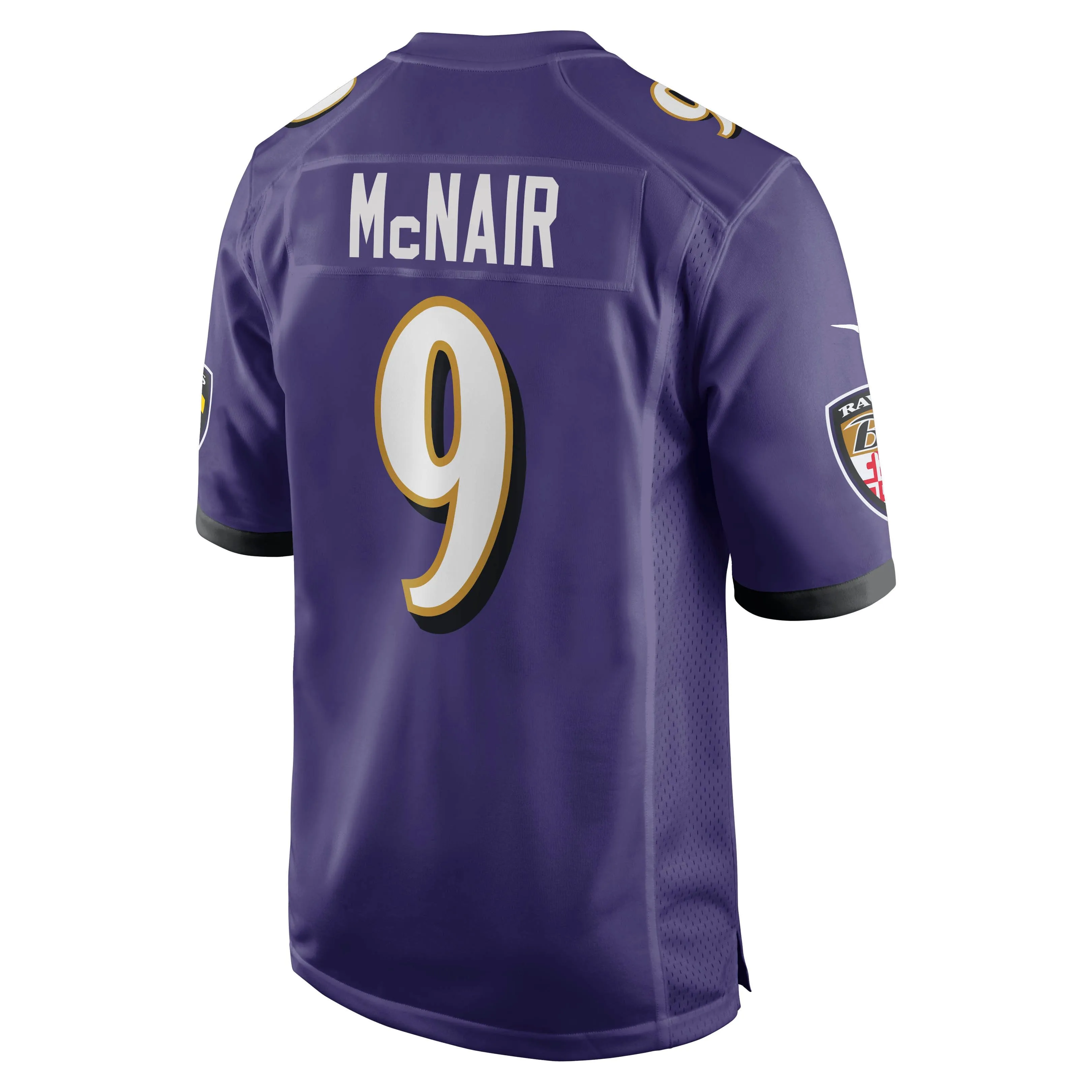 Steve McNair Baltimore Ravens  Game Retired Player Jersey - Purple