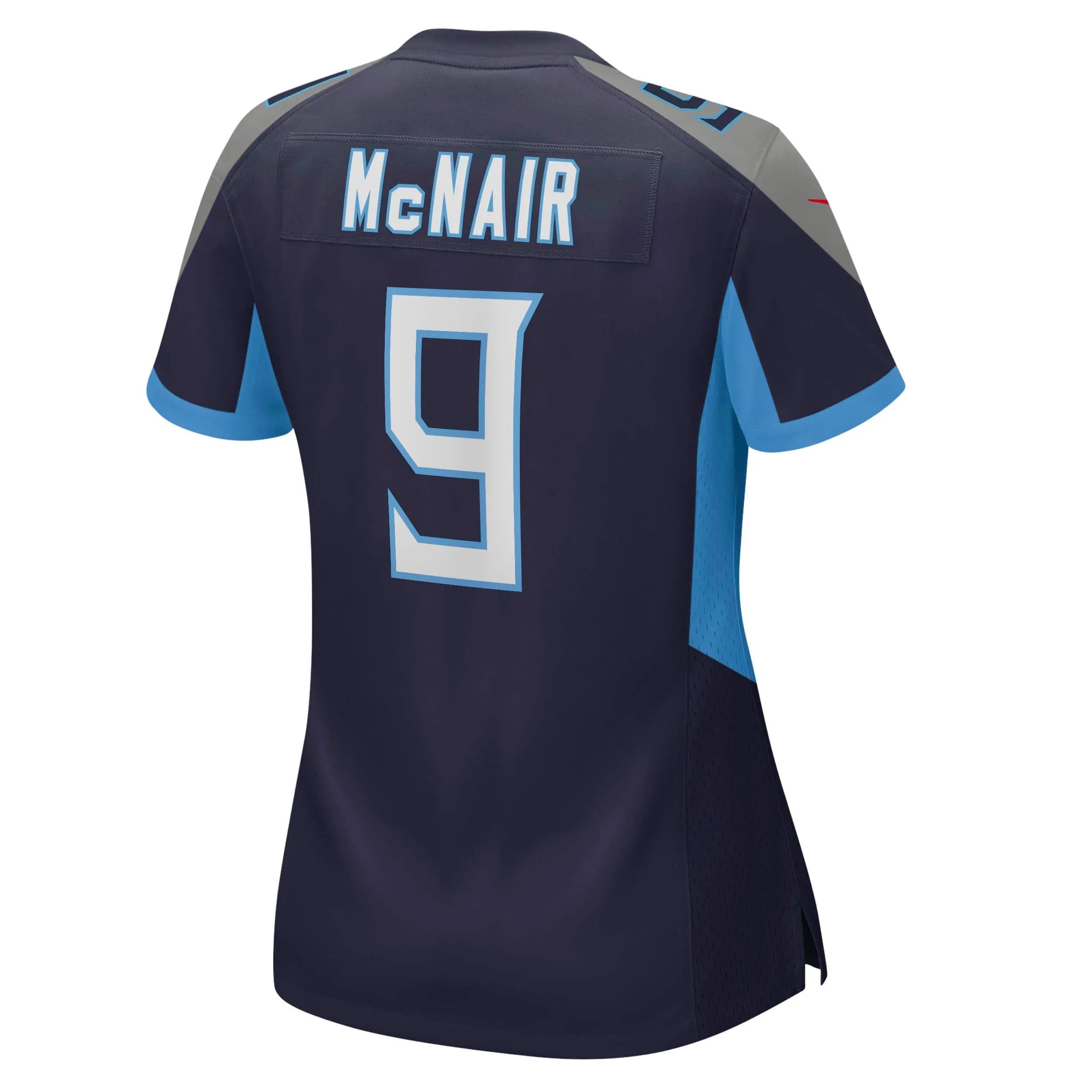 Steve McNair Tennessee Titans  Women's Game Retired Player Jersey - Navy