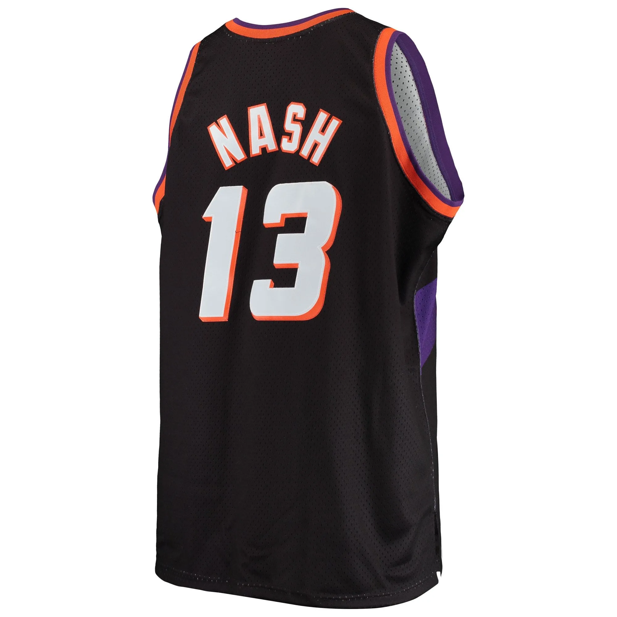 Steve Nash Phoenix Suns Mitchell & Ness 1996/97 Big & Tall Hardwood Classics Swingman Jersey - Black