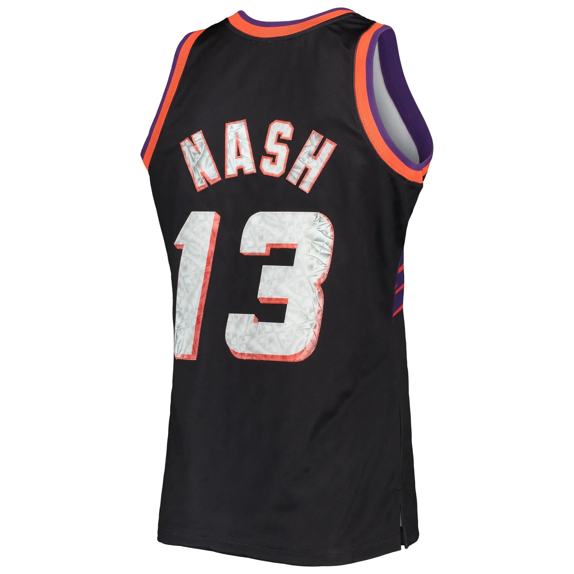 Steve Nash Phoenix Suns Mitchell & Ness 1996/97 Hardwood Classics NBA 75th Anniversary Diamond Swingman Jersey - Black