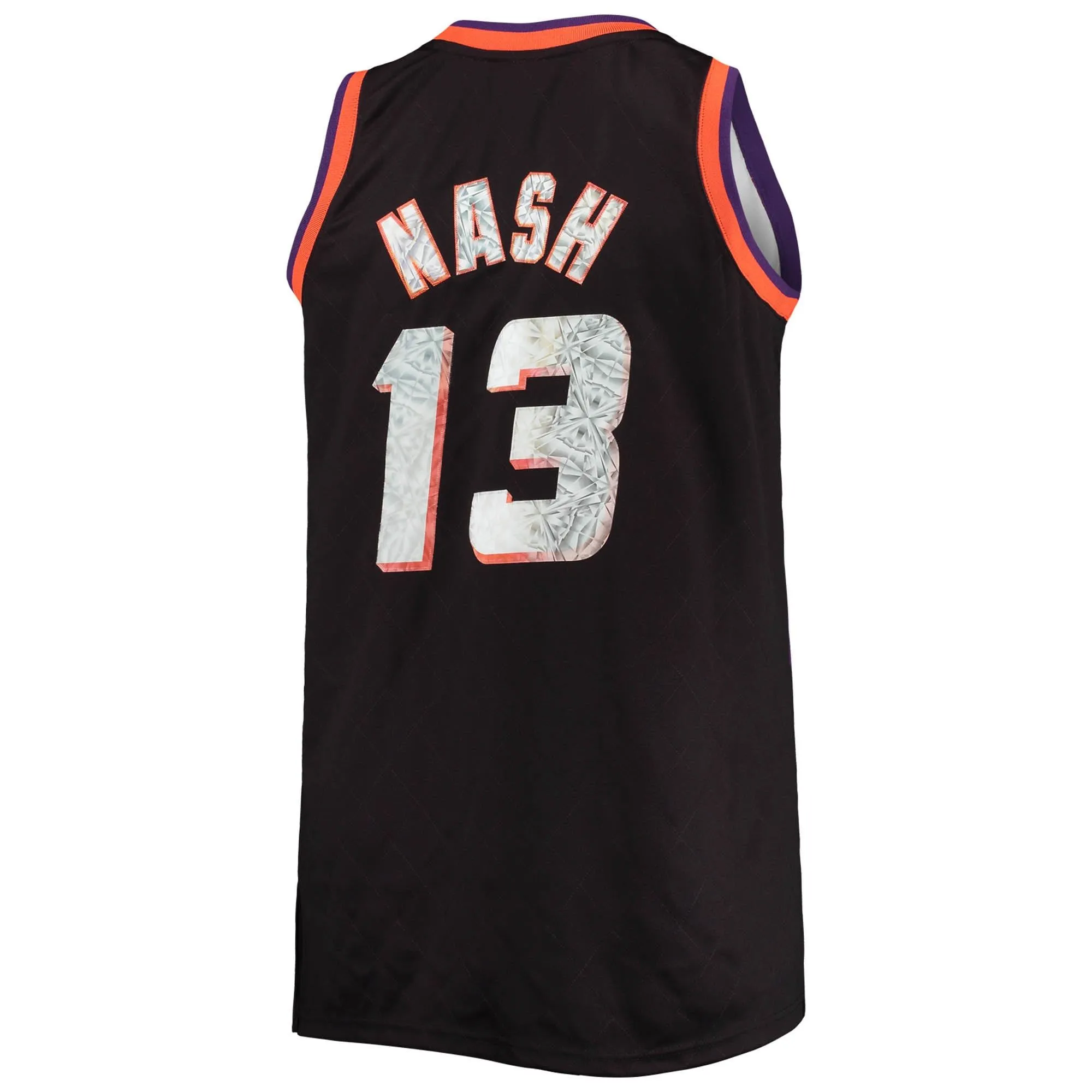 Steve Nash Phoenix Suns Mitchell & Ness Big & Tall 1996/97 NBA 75th Anniversary Diamond Swingman Jersey - Black