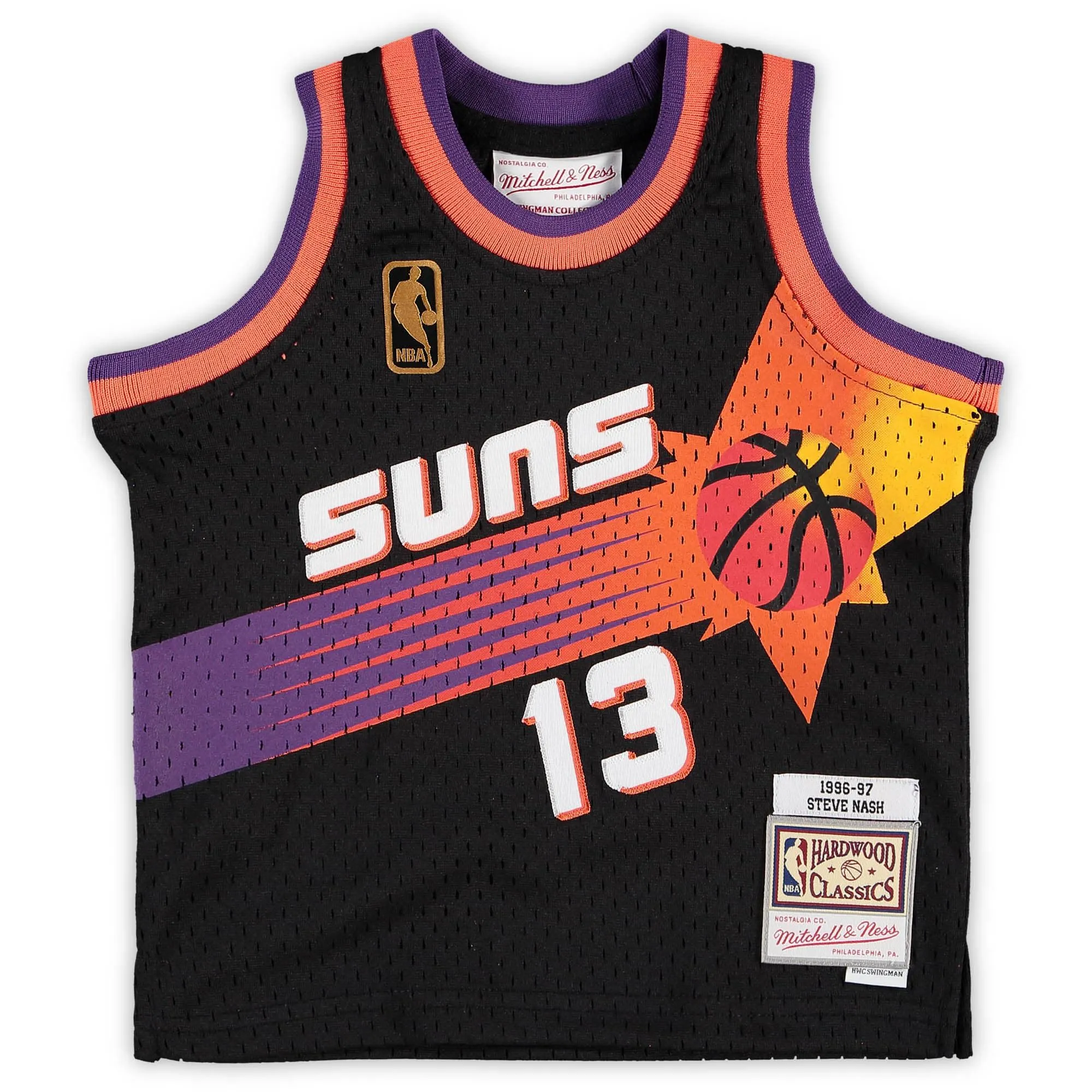 Steve Nash Phoenix Suns Mitchell & Ness Infant 1996/97 Hardwood Classics Retired Player Jersey - Black