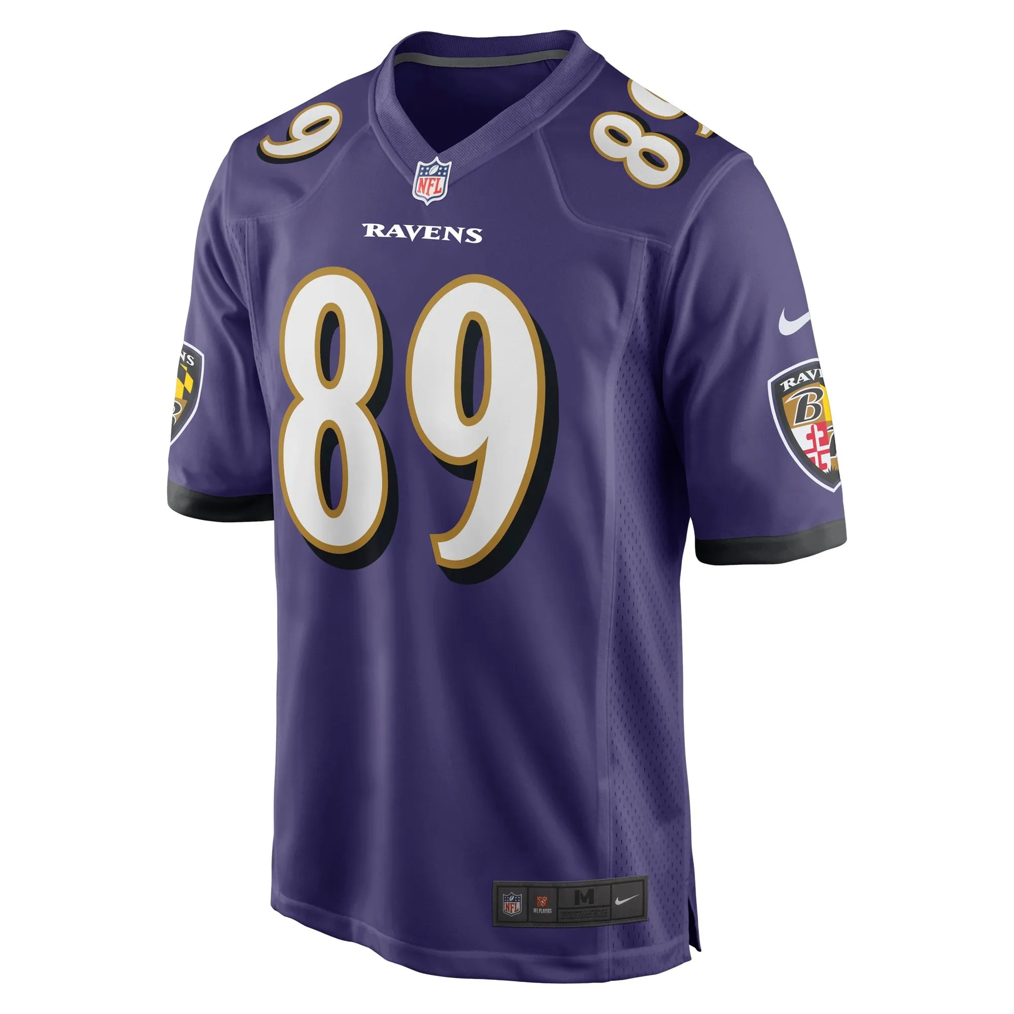 Steve Smith Sr. Baltimore Ravens  Retired Player Game Jersey - Purple