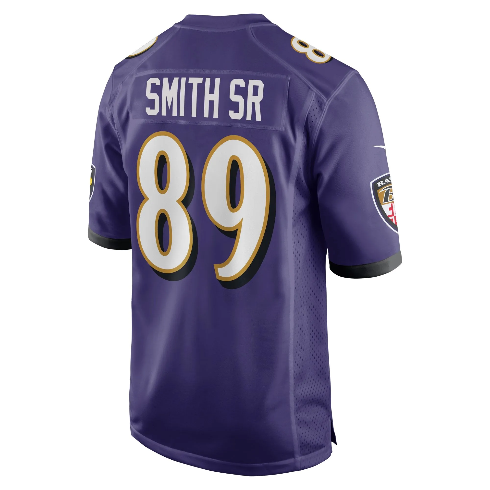 Steve Smith Sr. Baltimore Ravens  Retired Player Game Jersey - Purple