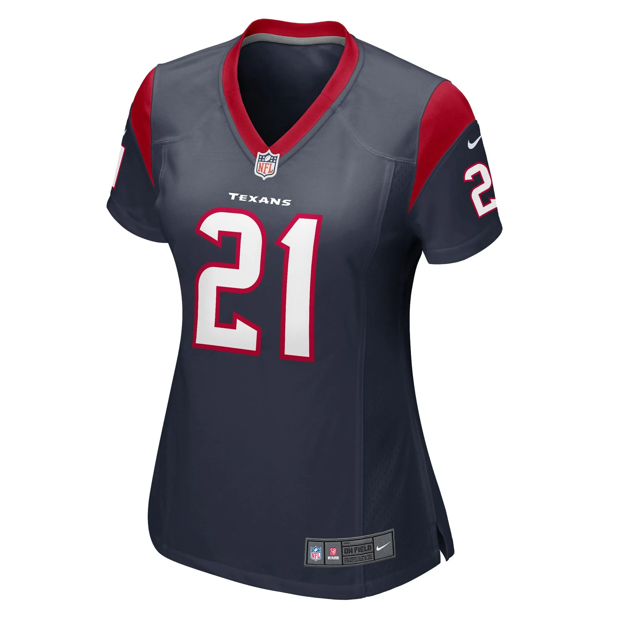 Steven Nelson Houston Texans  Women's Game Player Jersey - Navy