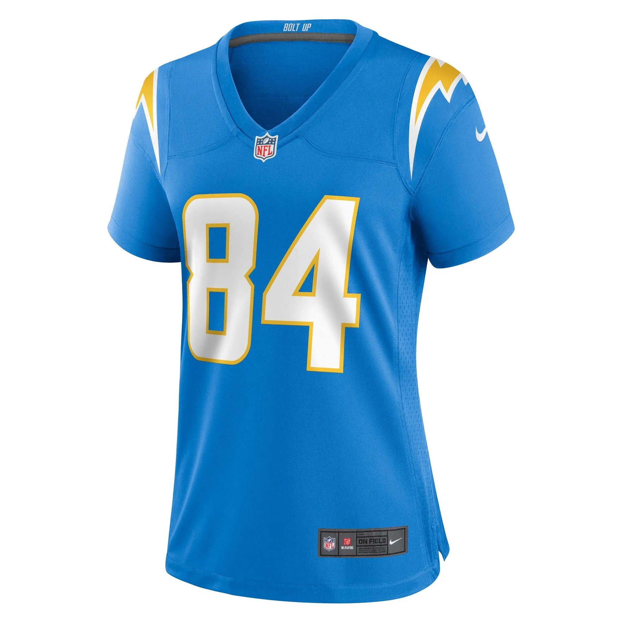 Stone Smartt Los Angeles Chargers  Women's Team Game Jersey -  Powder Blue