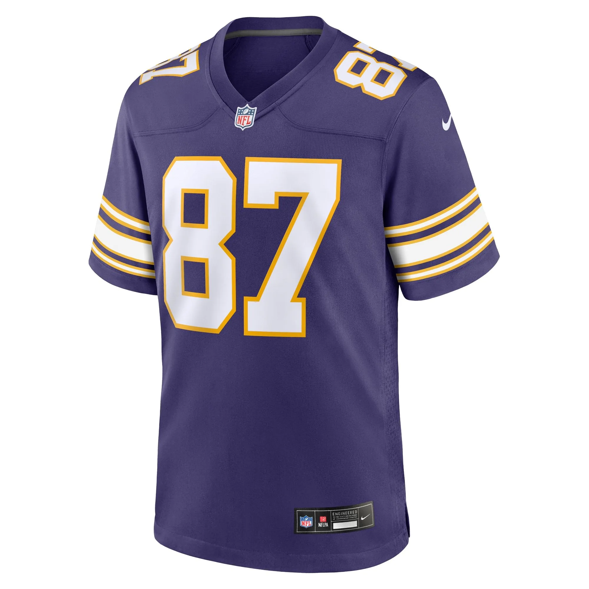 T.J. Hockenson Minnesota Vikings  Classic Player Game Jersey - Purple