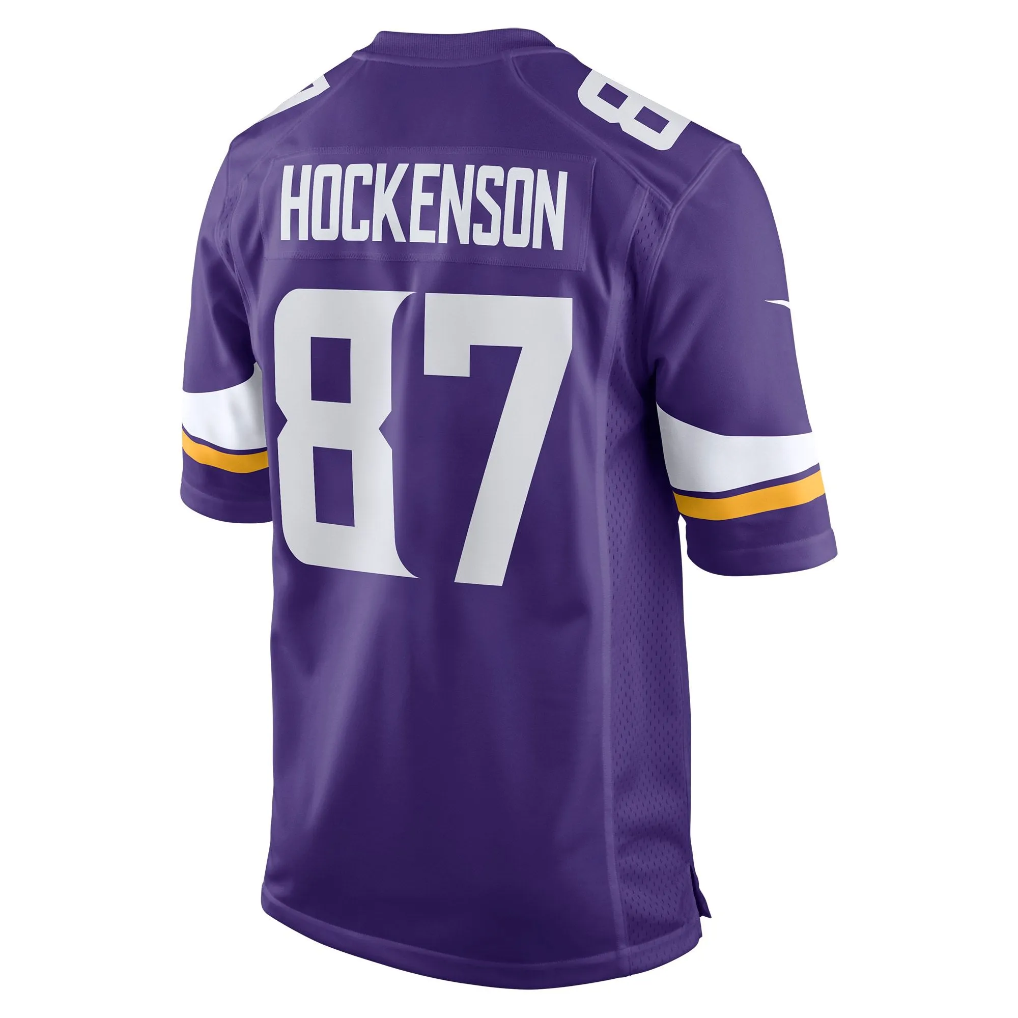 T.J. Hockenson Minnesota Vikings  Game Player Jersey - Purple