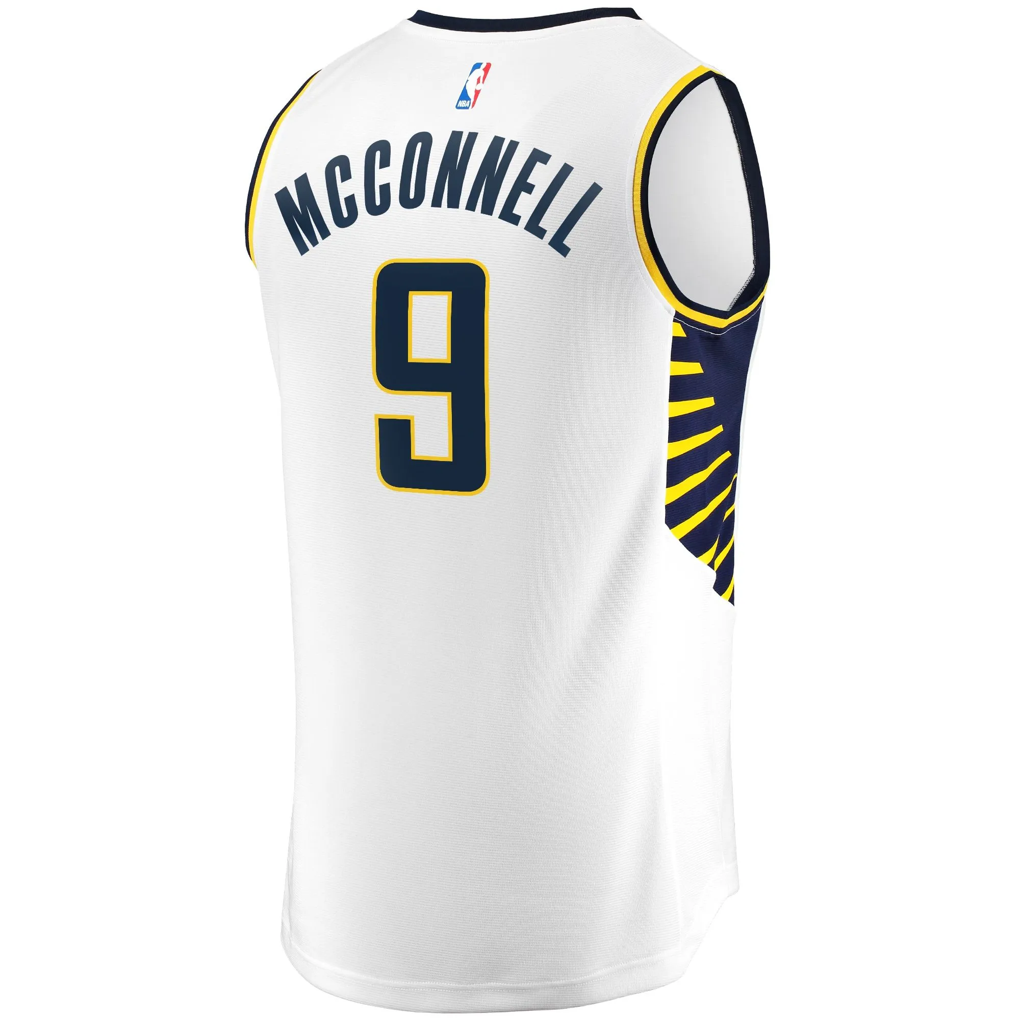 T.J. McConnell Indiana Pacers Fanatics Branded Fast Break Player Replica Jersey - Association Edition - White