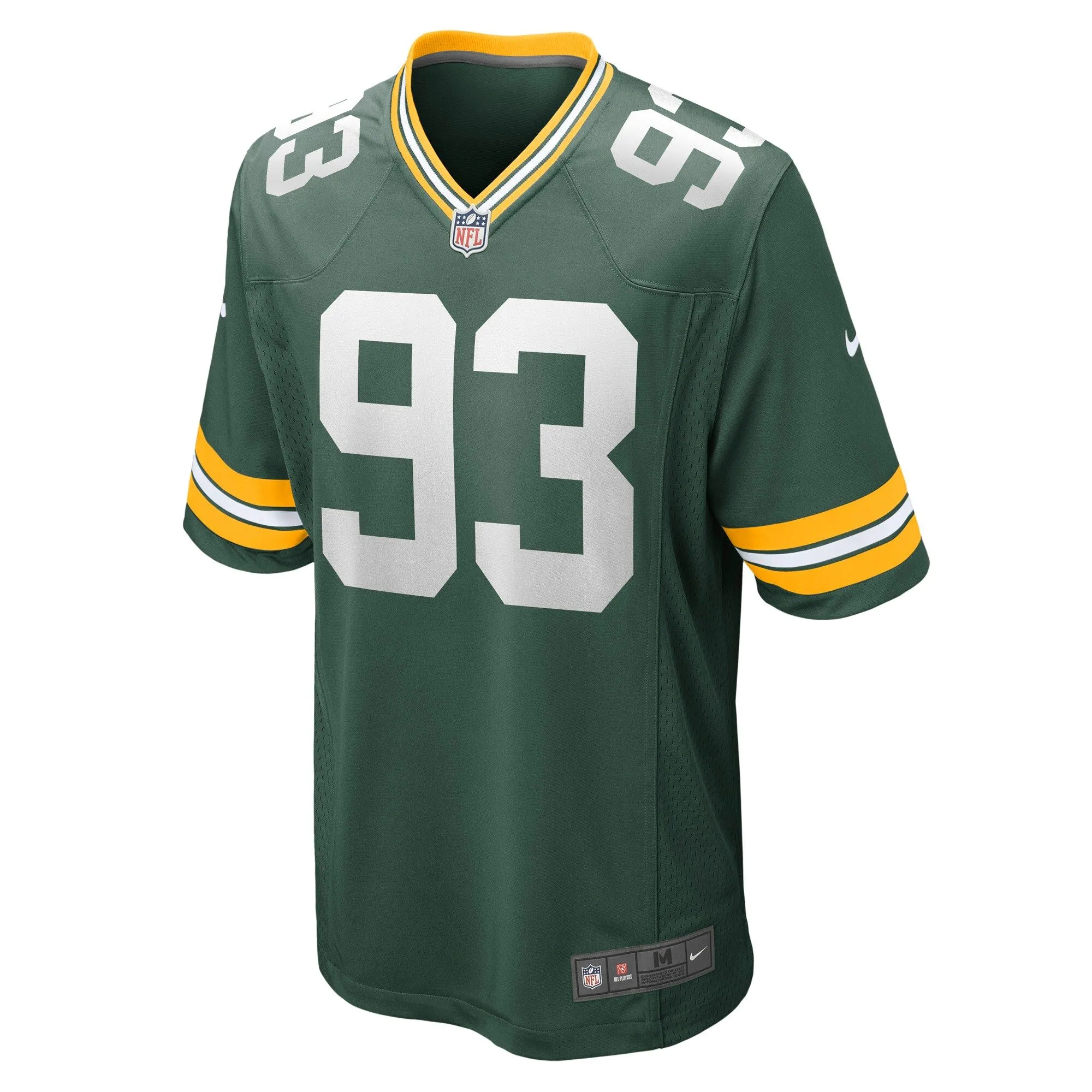 T.J. Slaton Green Bay Packers  Game Jersey - Green