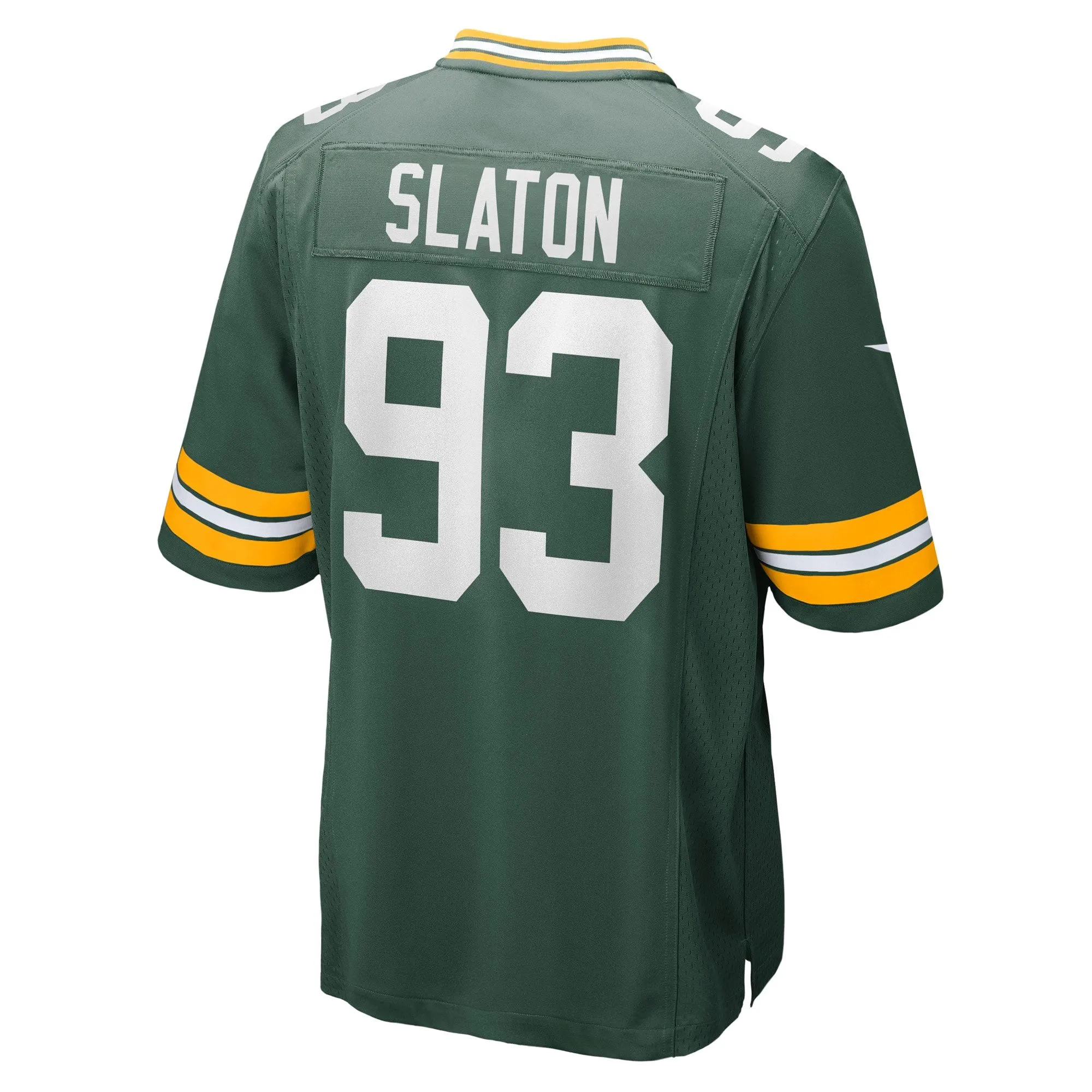 T.J. Slaton Green Bay Packers  Game Jersey - Green