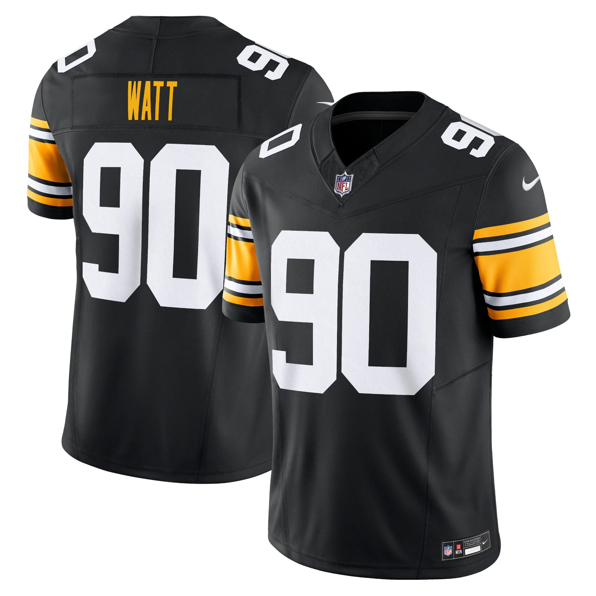 T.J. Watt Pittsburgh Steelers  Vapor F.U.S.E. Limited Jersey - Black