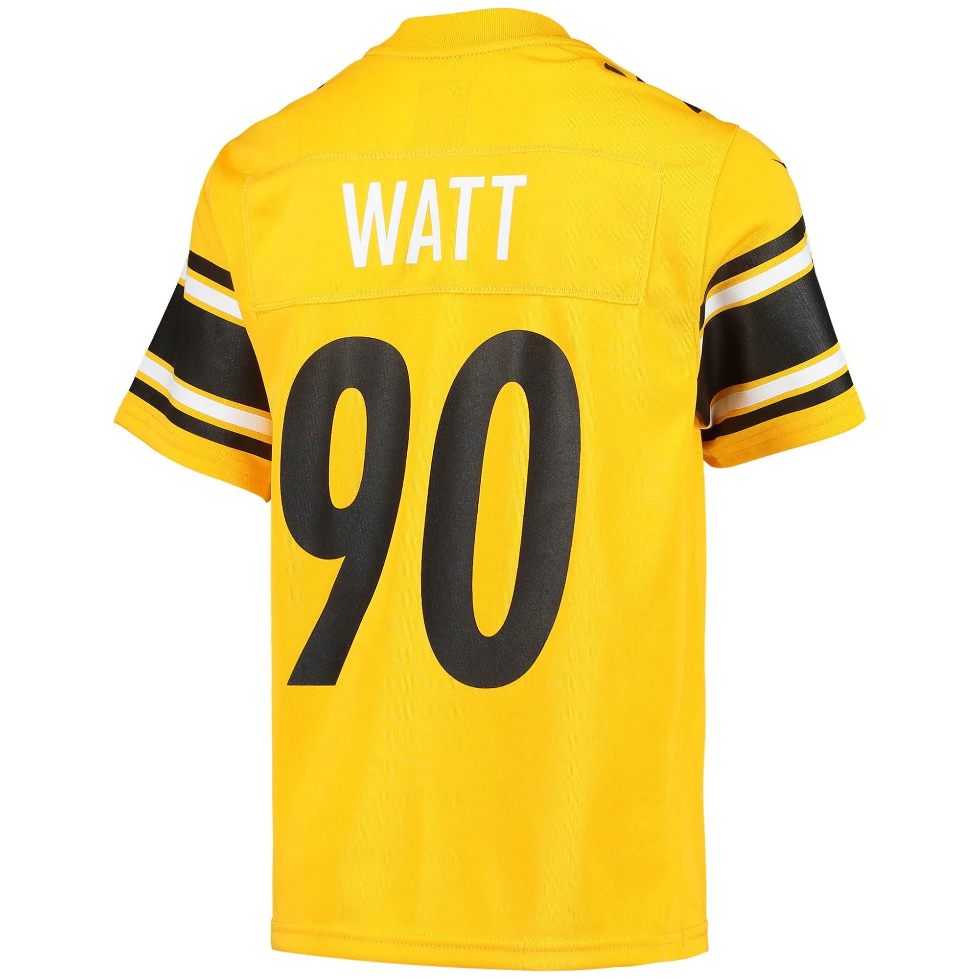 T.J. Watt Pittsburgh Steelers  Youth Inverted Team Game Jersey - Gold