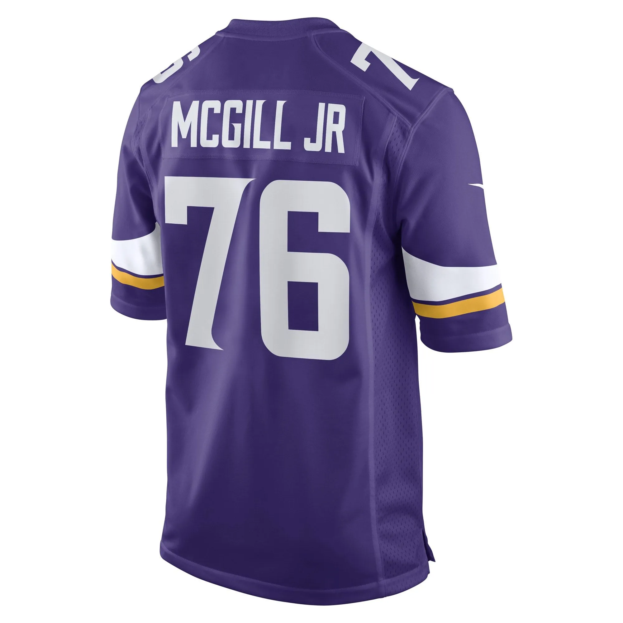 T.Y. McGill Jr. Minnesota Vikings  Game Player Jersey - Purple