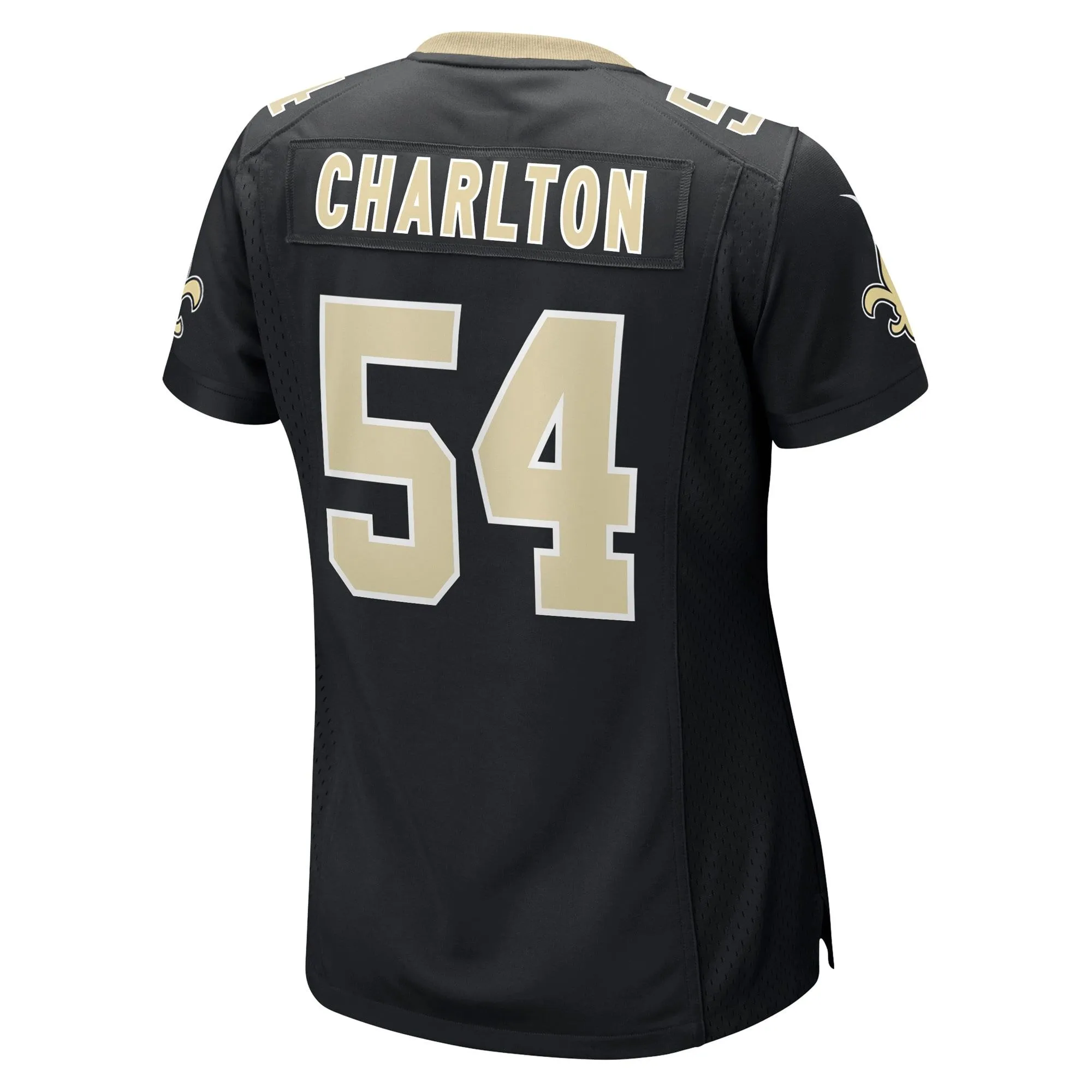 Taco Charlton New Orleans Saints  Women's Game Player Jersey - Black