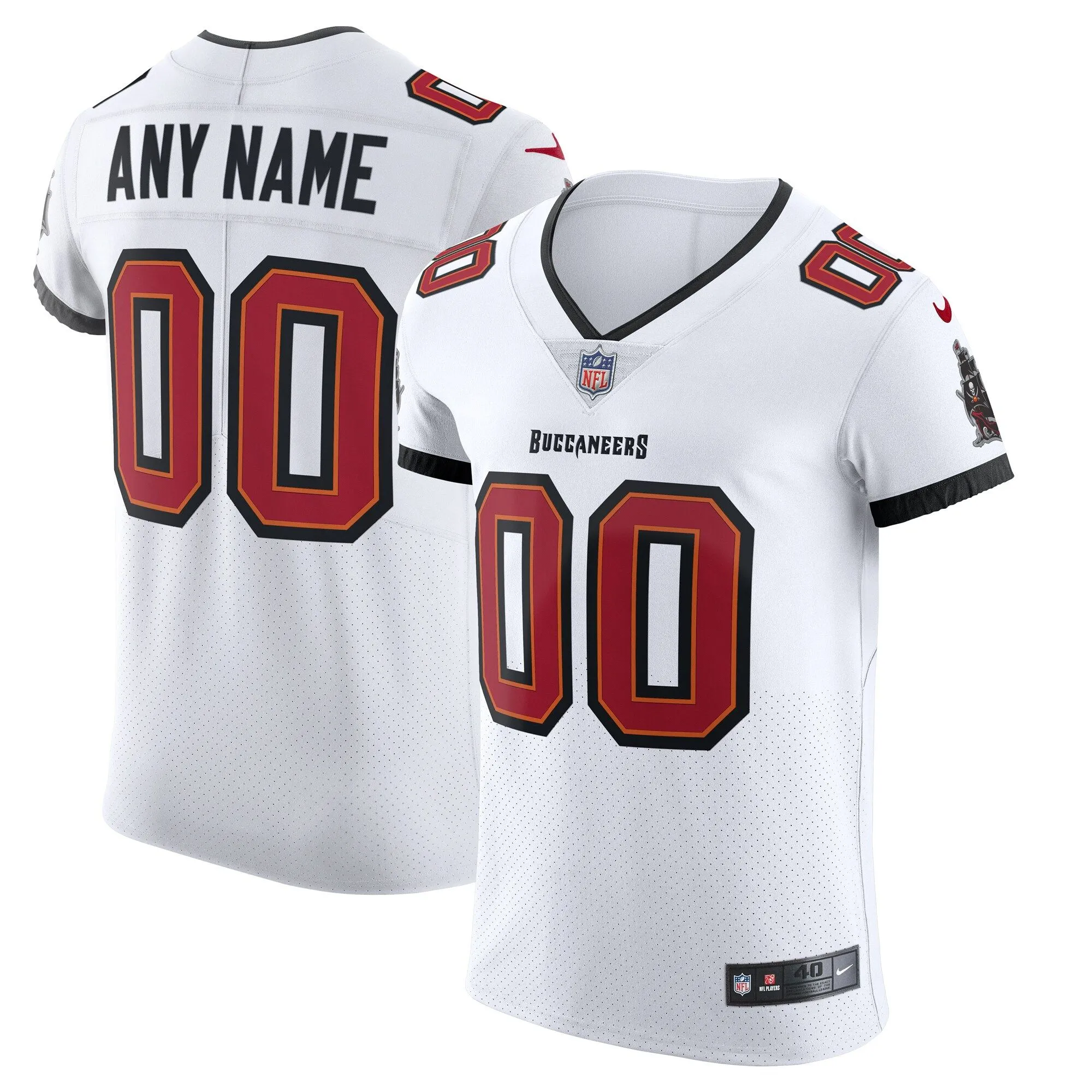 Tampa Bay Buccaneers  Vapor Elite Custom Jersey - White