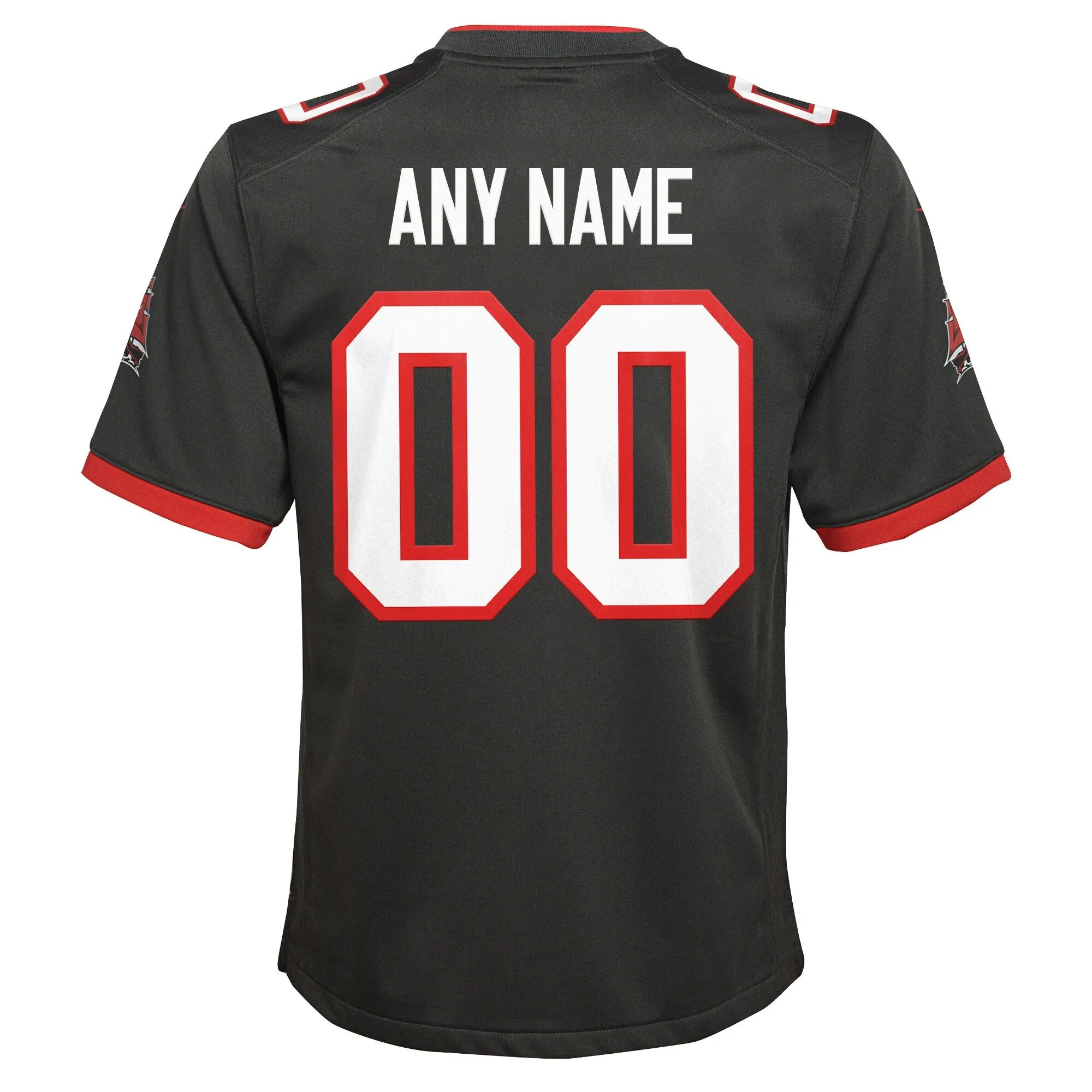 Tampa Bay Buccaneers  Youth Alternate Custom Game Jersey - Pewter