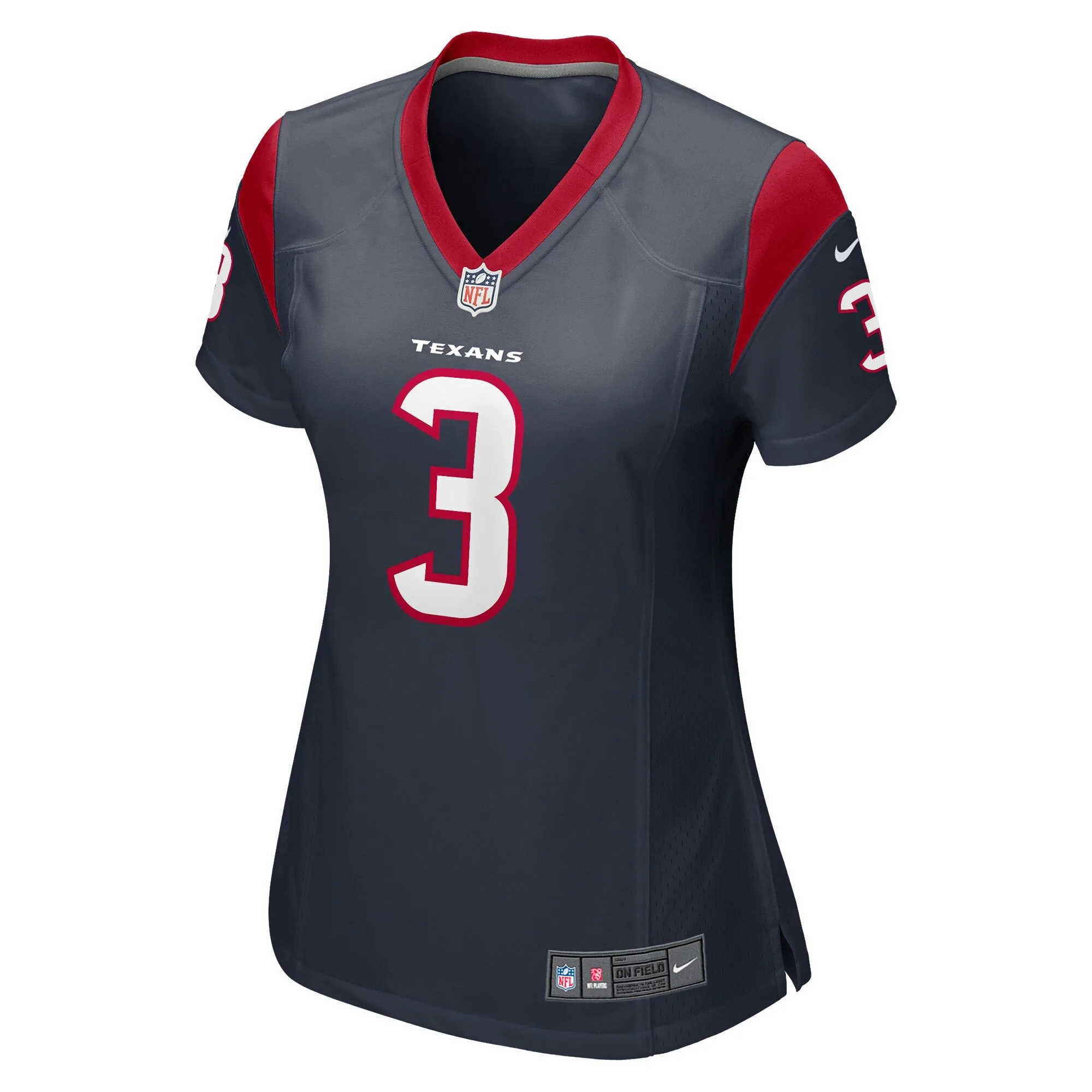 Tank Dell Houston Texans  Women's Player Game Jersey - Navy