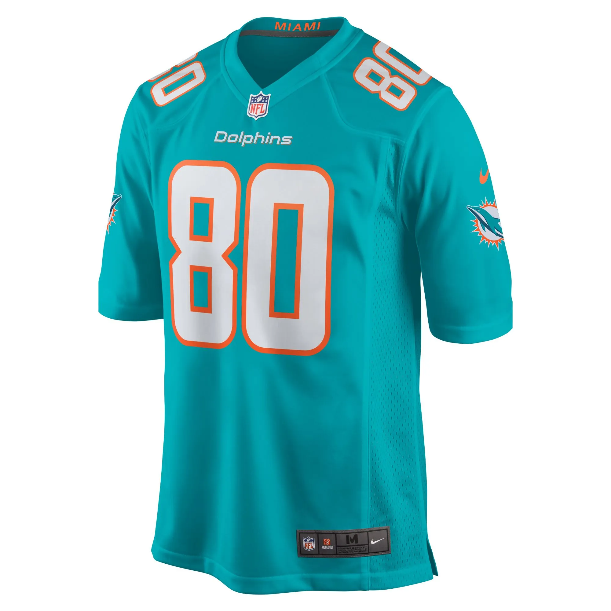 Tanner Conner Miami Dolphins  Home Game Player Jersey - Aqua