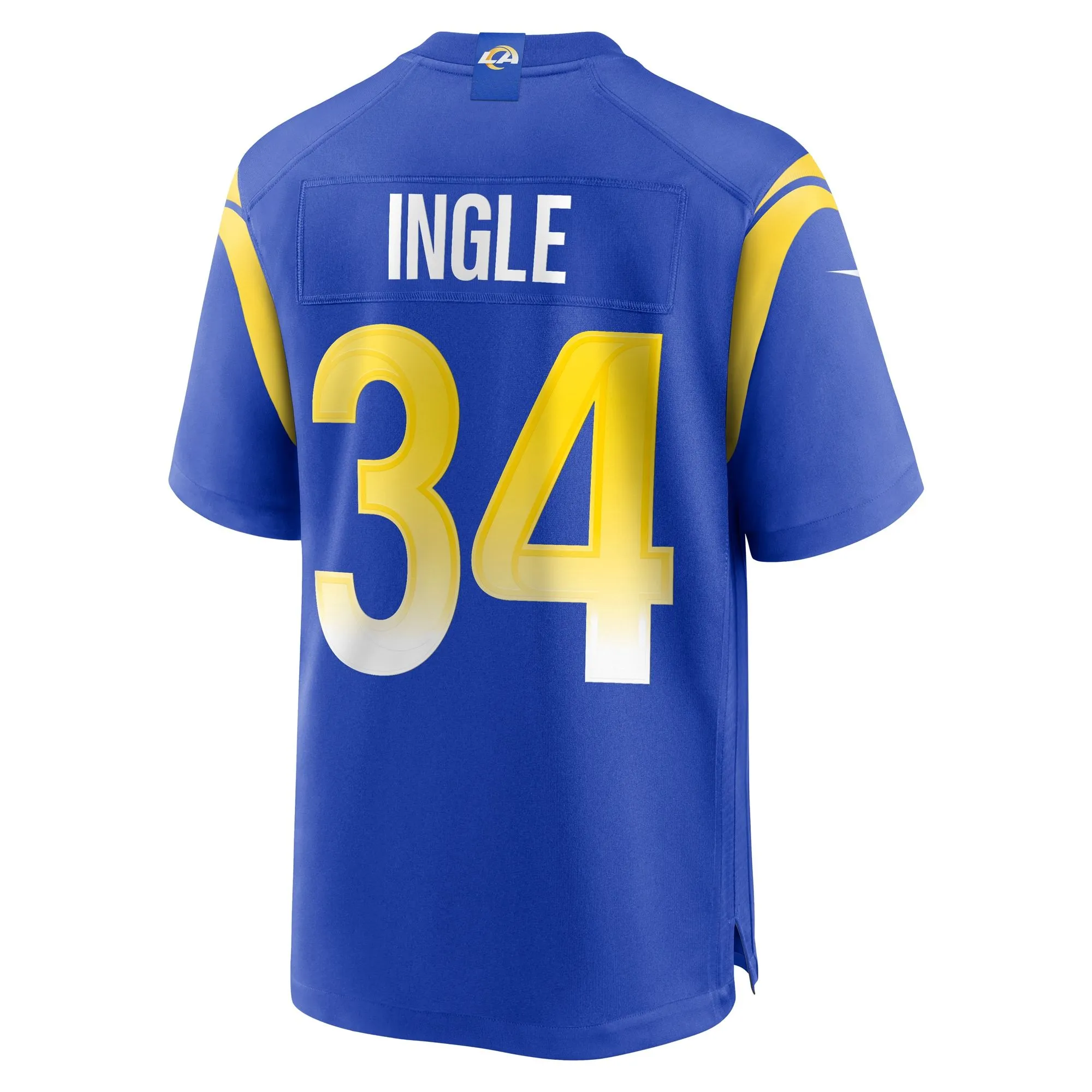 Tanner Ingle Los Angeles Rams  Home Game Jersey - Royal