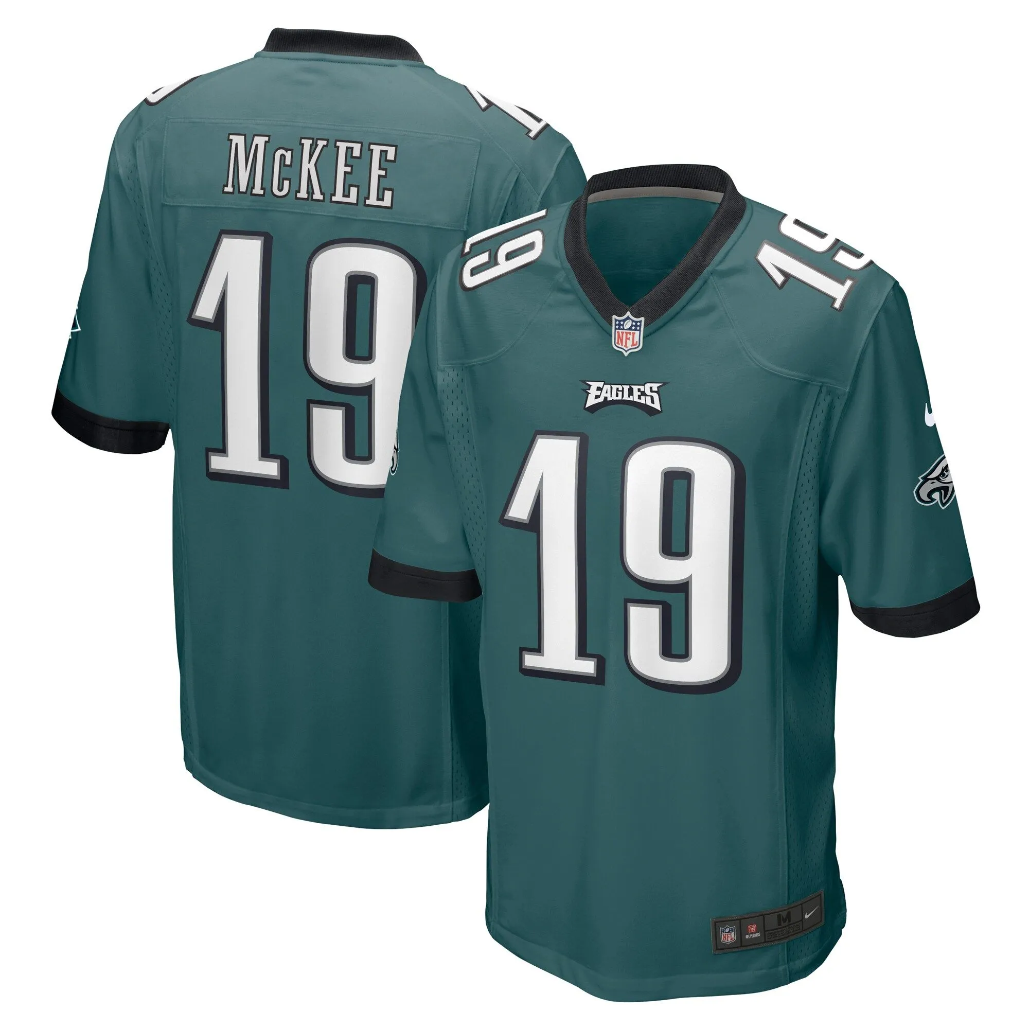 Tanner McKee Philadelphia Eagles  Team Game Jersey - Midnight Green