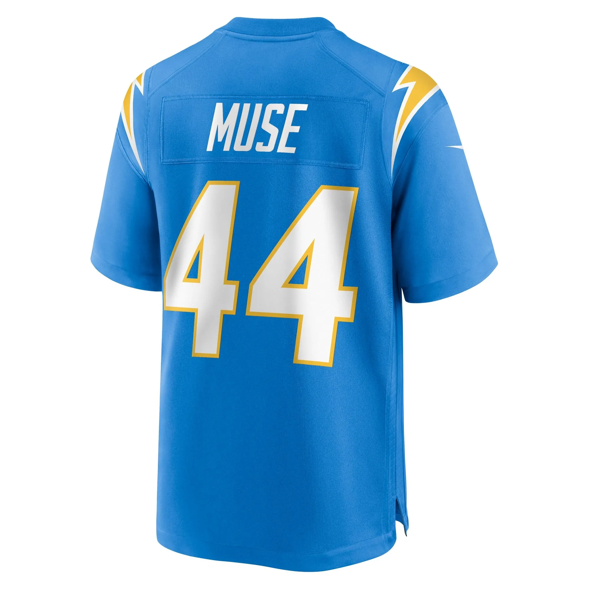 Tanner Muse Los Angeles Chargers  Team Game Jersey -  Powder Blue